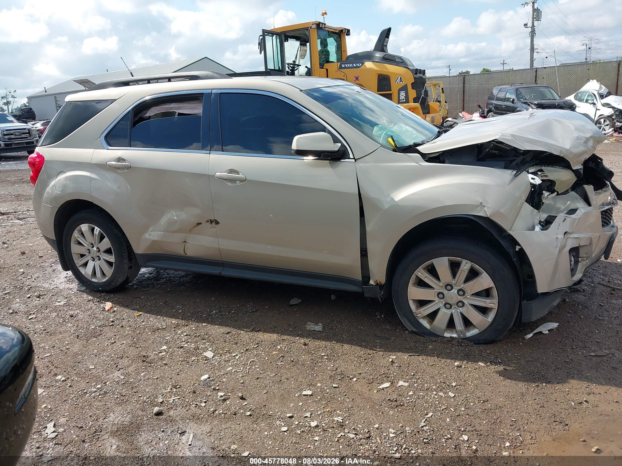 2011 Chevrolet Equinox Lt W/2lt Gold vin: 2CNFLNE55B6306135