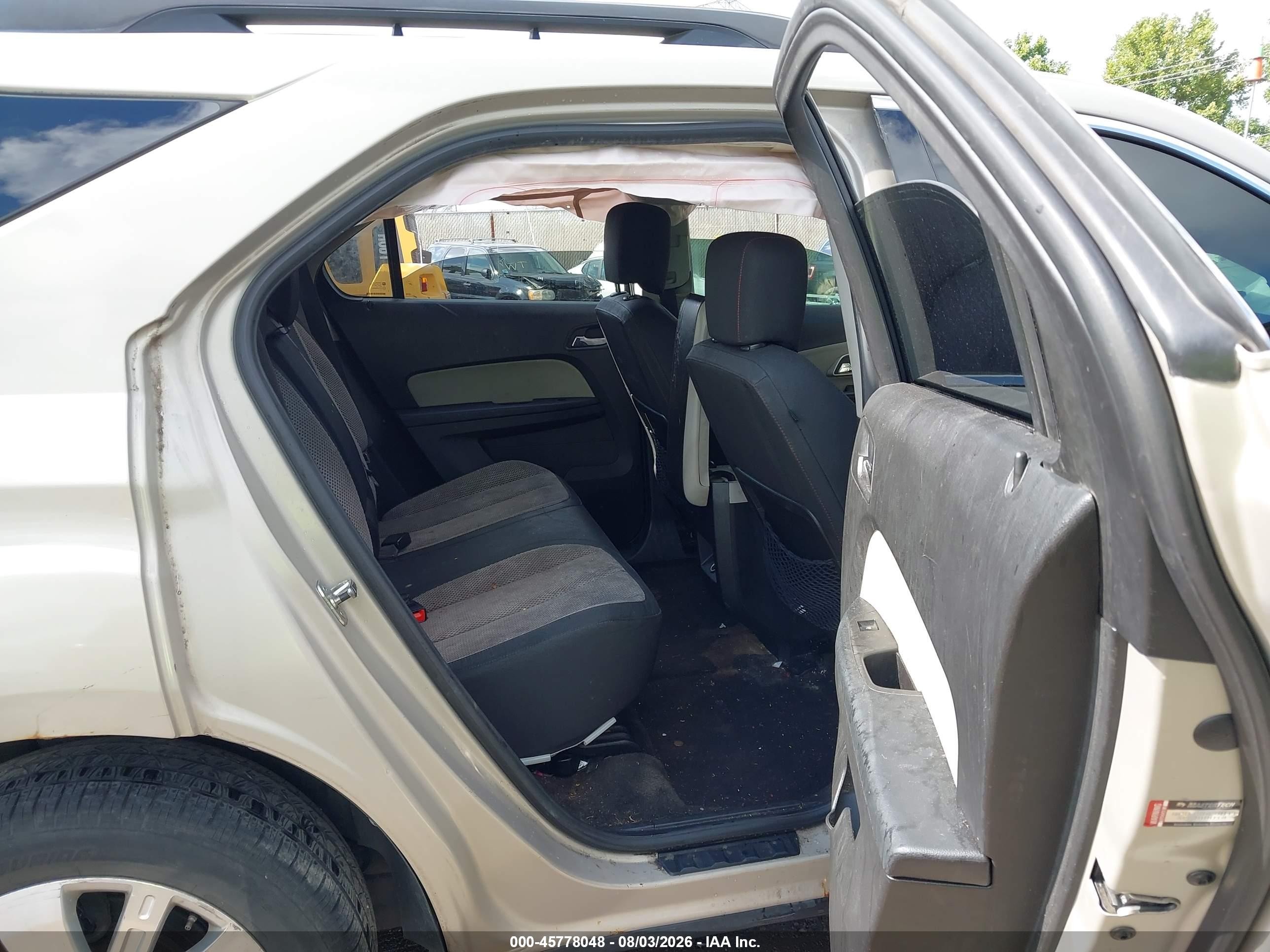 2011 Chevrolet Equinox Lt W/2lt Gold vin: 2CNFLNE55B6306135