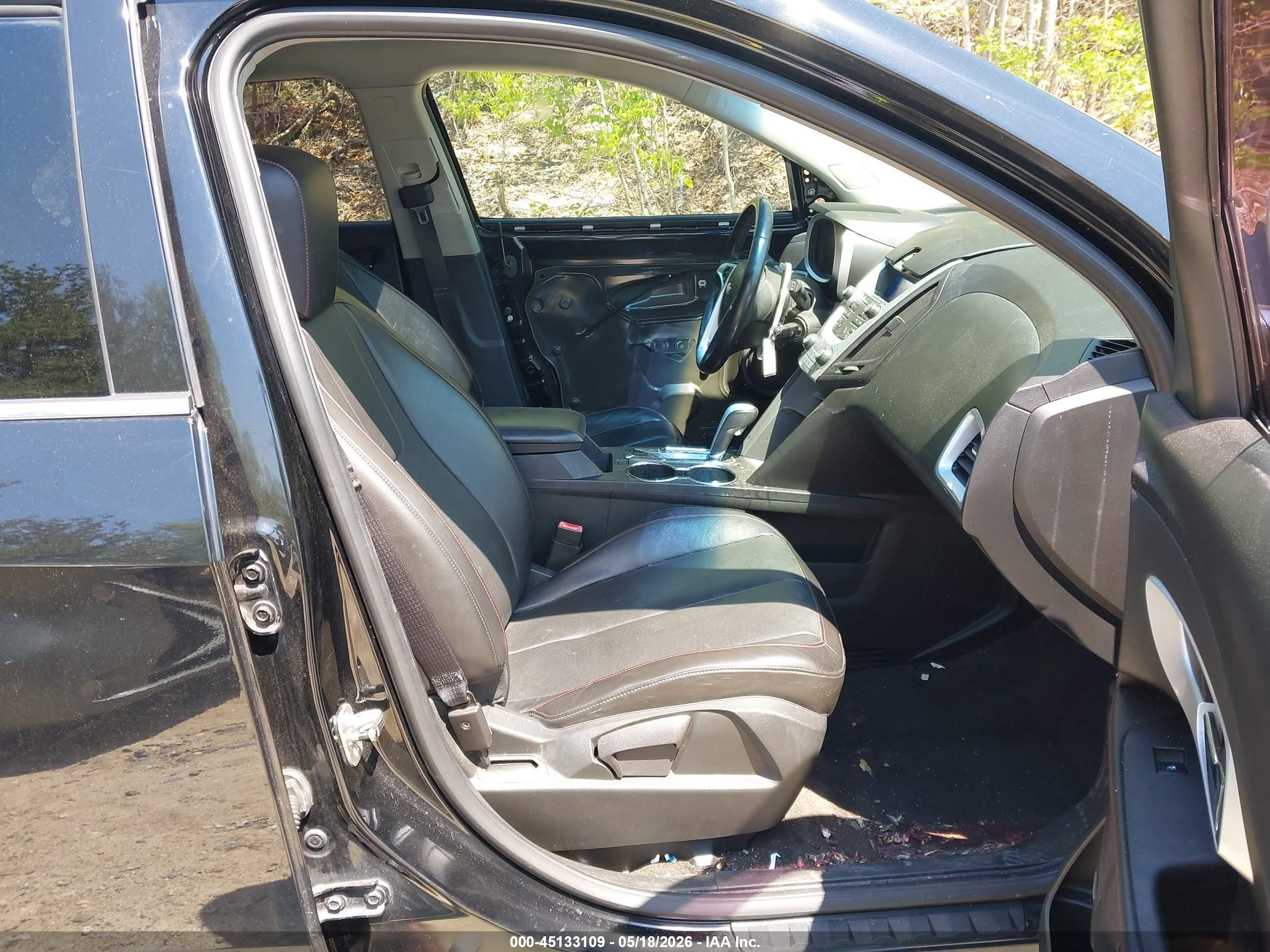 2011 Chevrolet Equinox 2lt Black vin: 2CNFLNE55B6365492