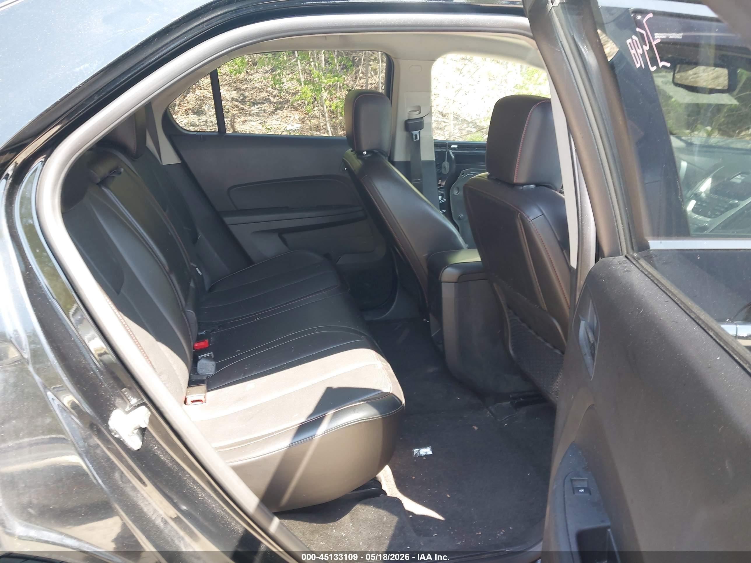 2011 Chevrolet Equinox 2lt Black vin: 2CNFLNE55B6365492