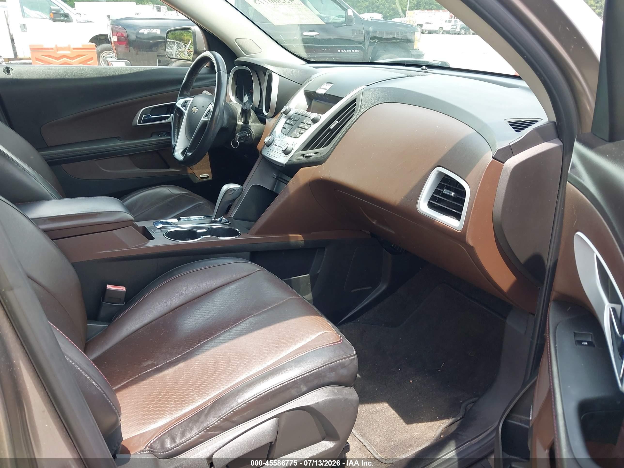 2011 Chevrolet Equinox Lt W/2lt Brown vin: 2CNFLNE56B6233745