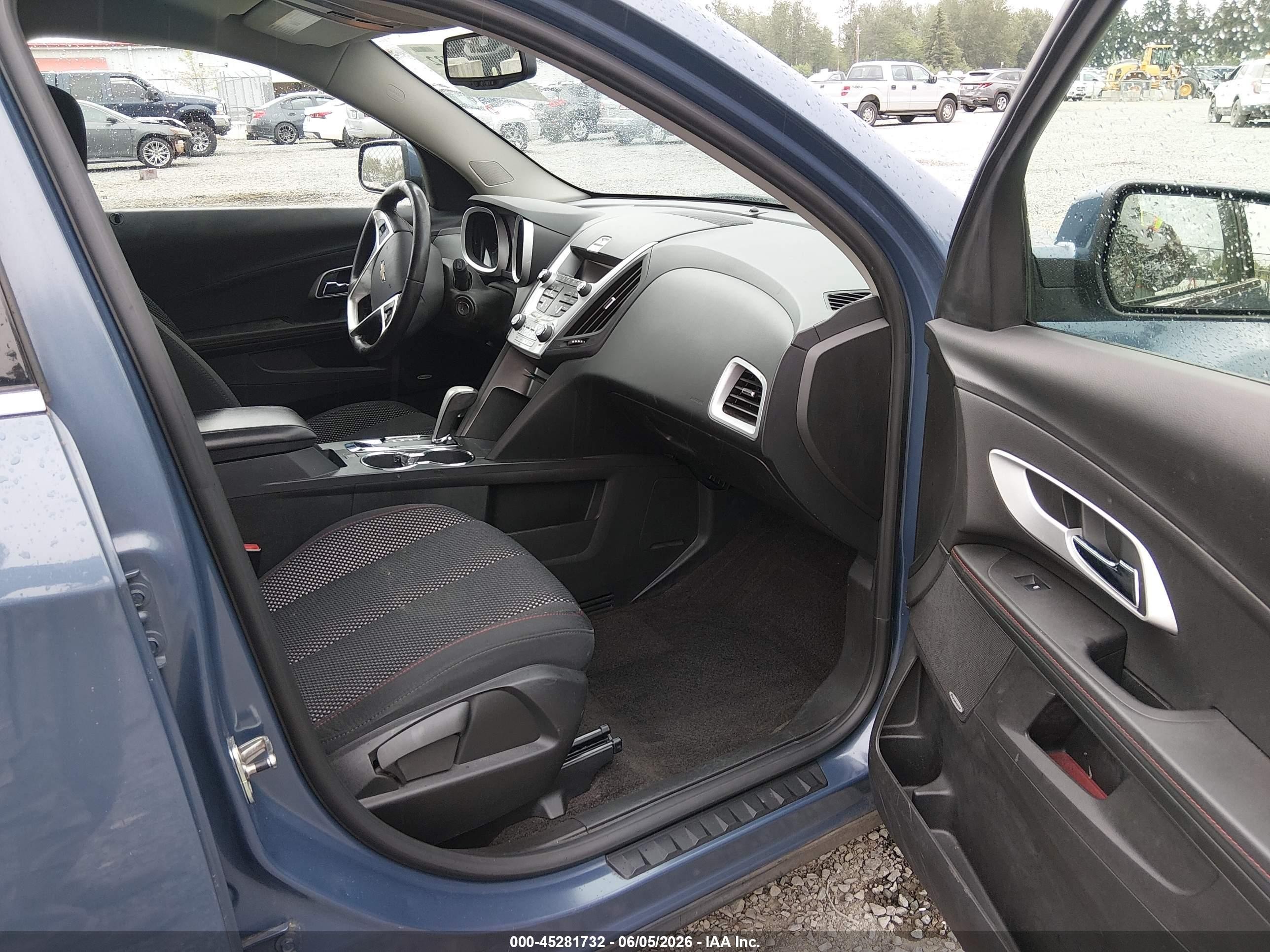 2011 Chevrolet Equinox 2lt Blue vin: 2CNFLNE57B6407466