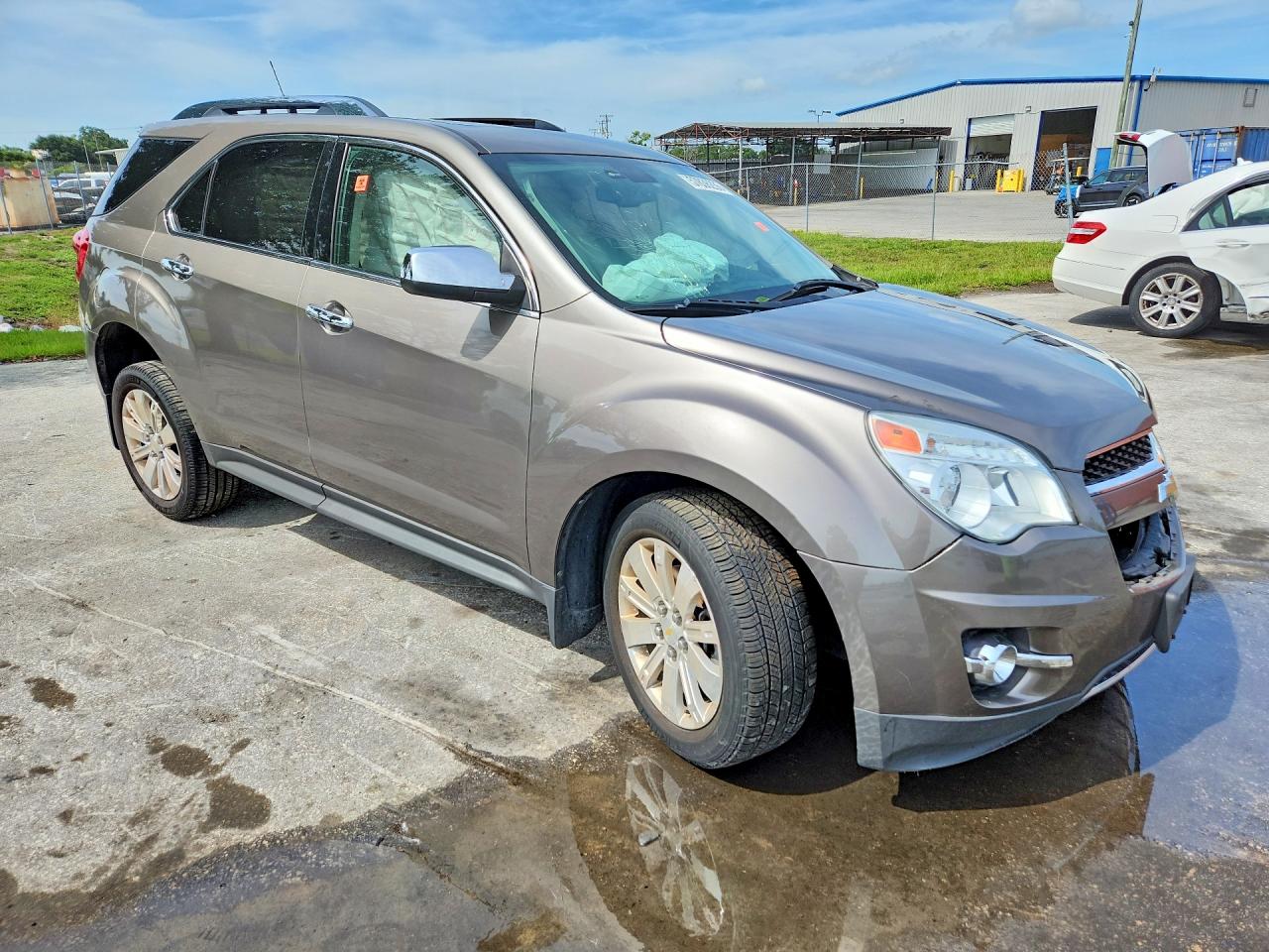 2011 Chevrolet Equinox Lt Gray vin: 2CNFLNE59B6378665