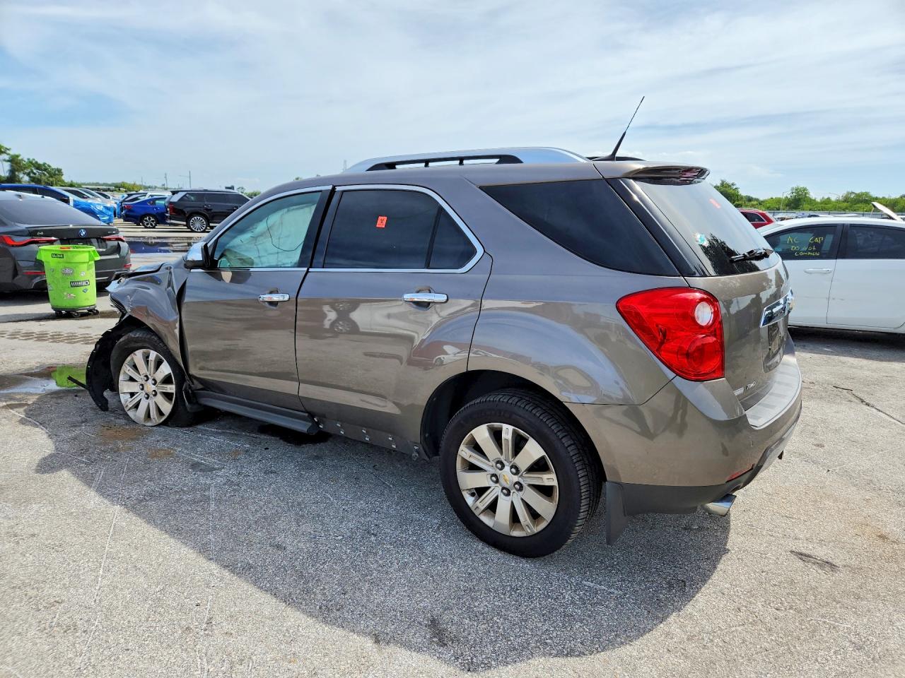 2011 Chevrolet Equinox Lt Gray vin: 2CNFLNE59B6378665