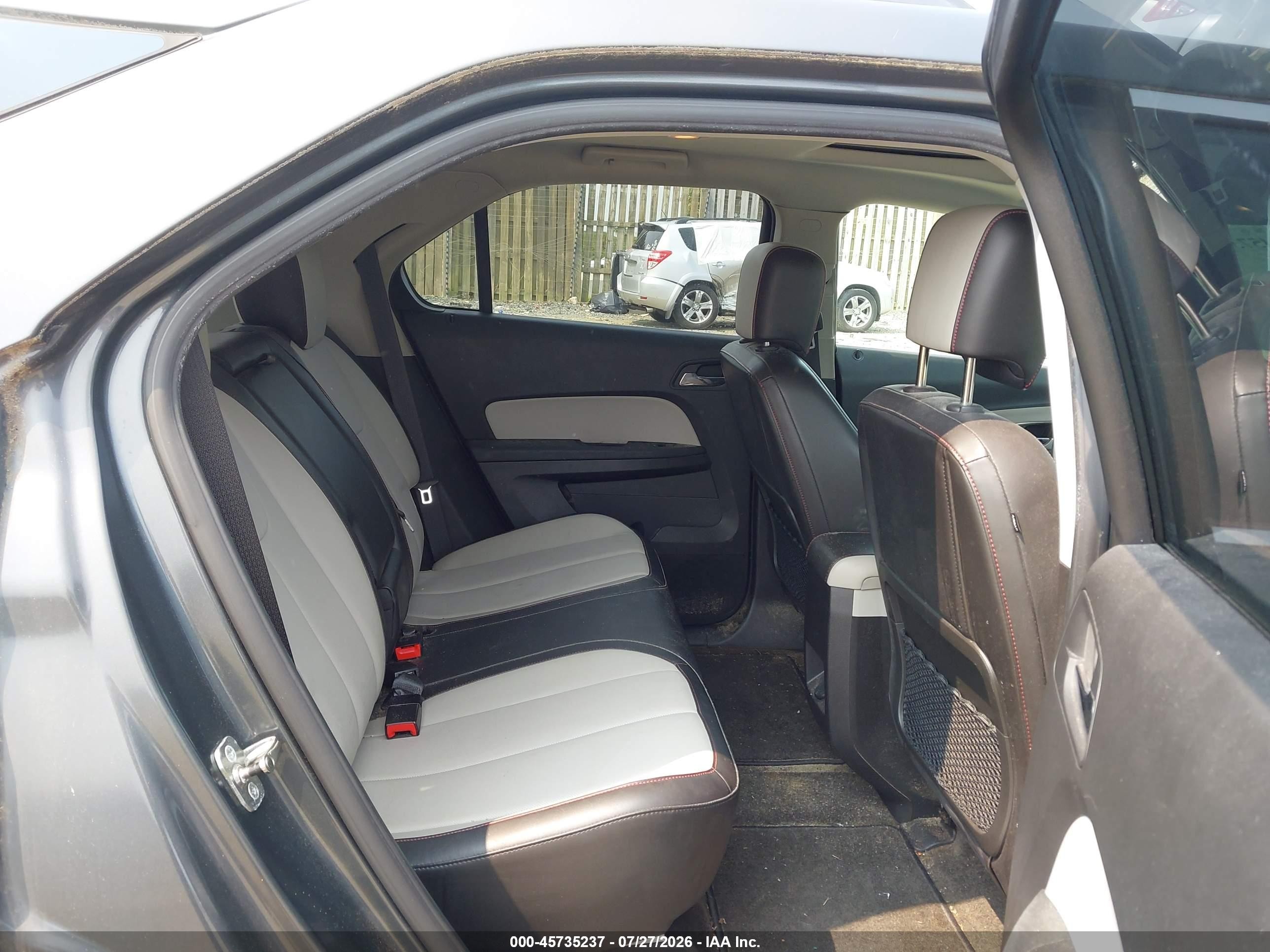 2011 Chevrolet Equinox Lt W/2lt Gray vin: 2CNFLNE5XB6239581