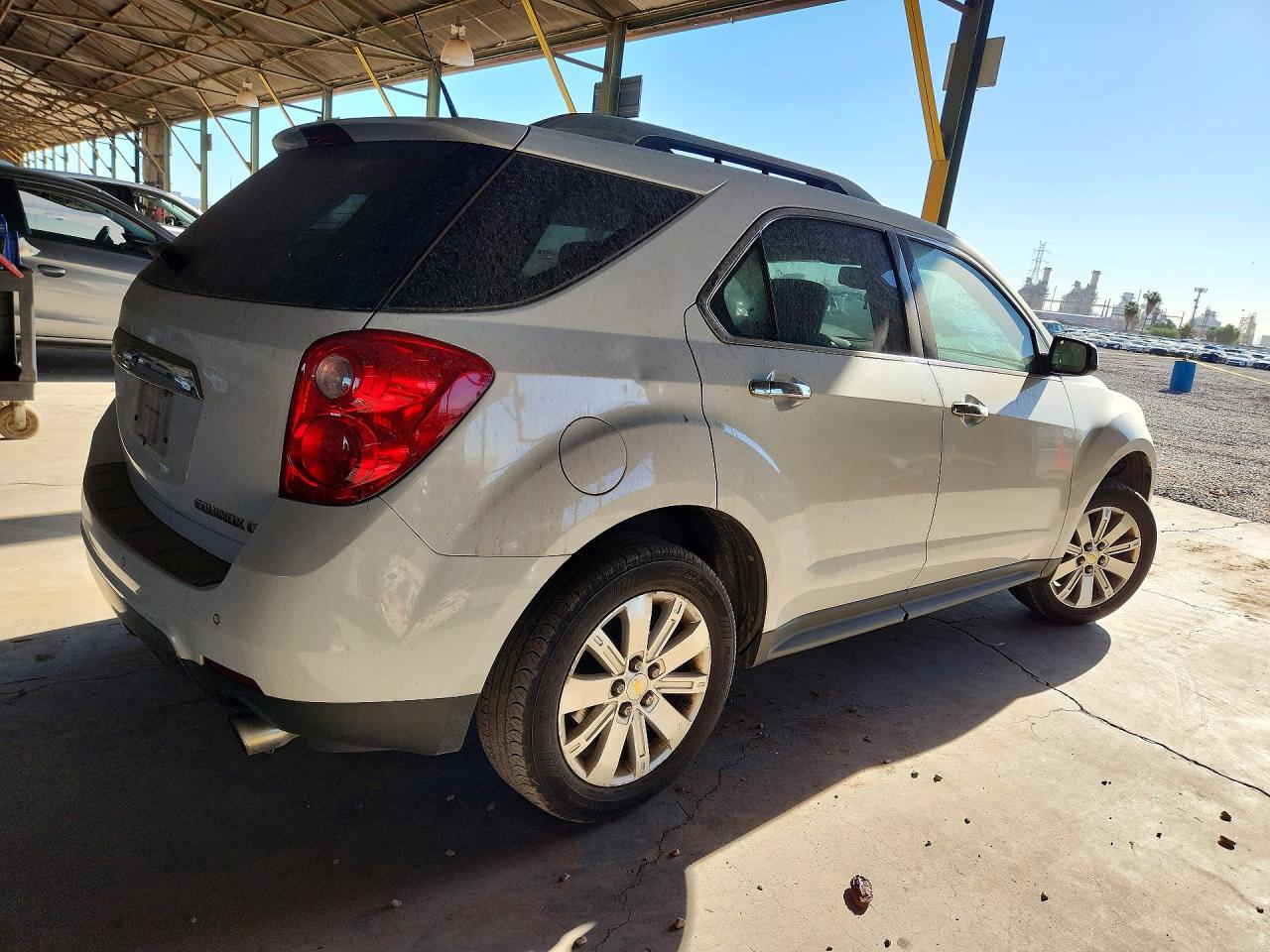 2011 Chevrolet Equinox Lt White vin: 2CNFLNE5XB6407171