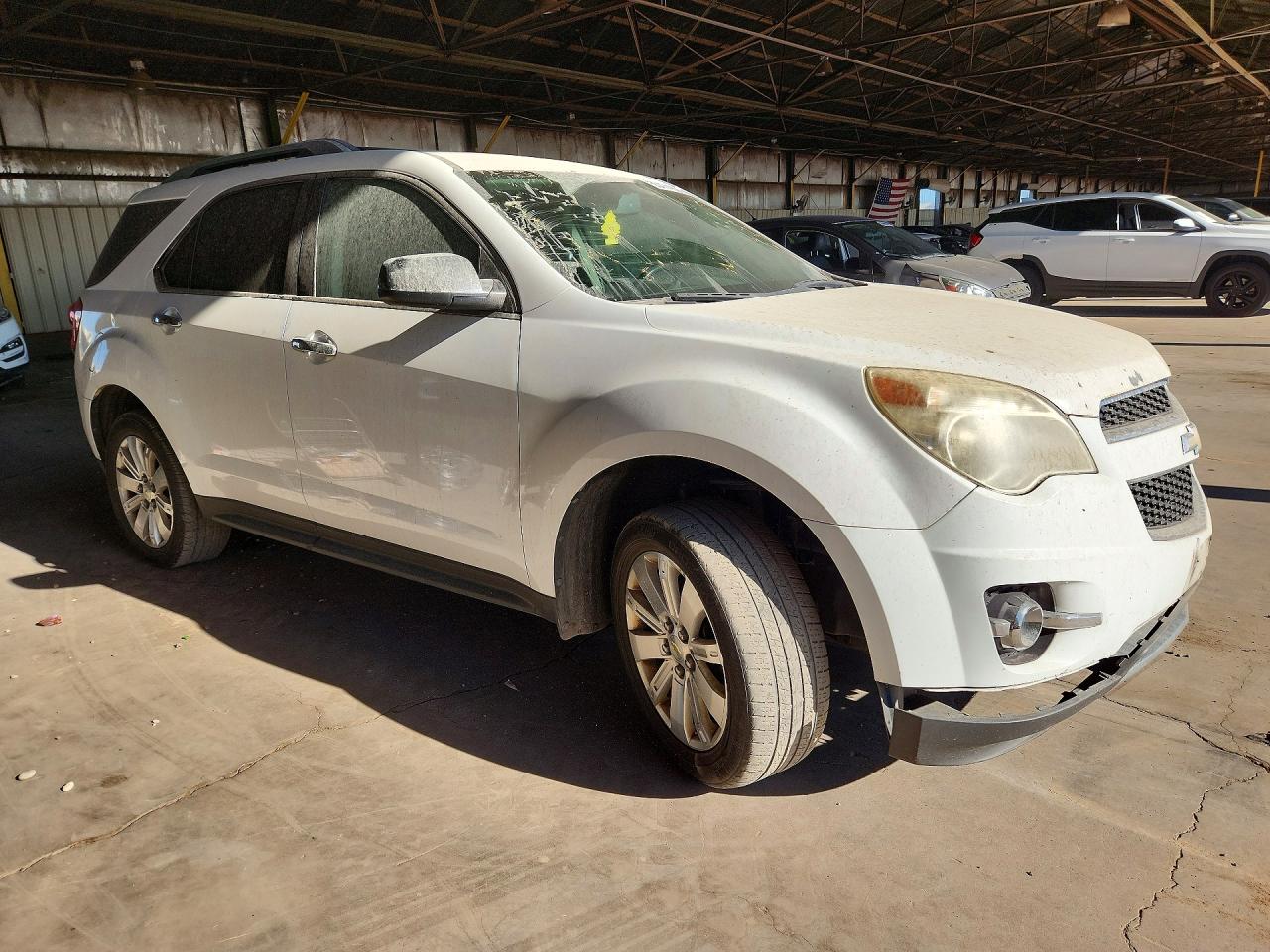2011 Chevrolet Equinox Lt White vin: 2CNFLNE5XB6407171