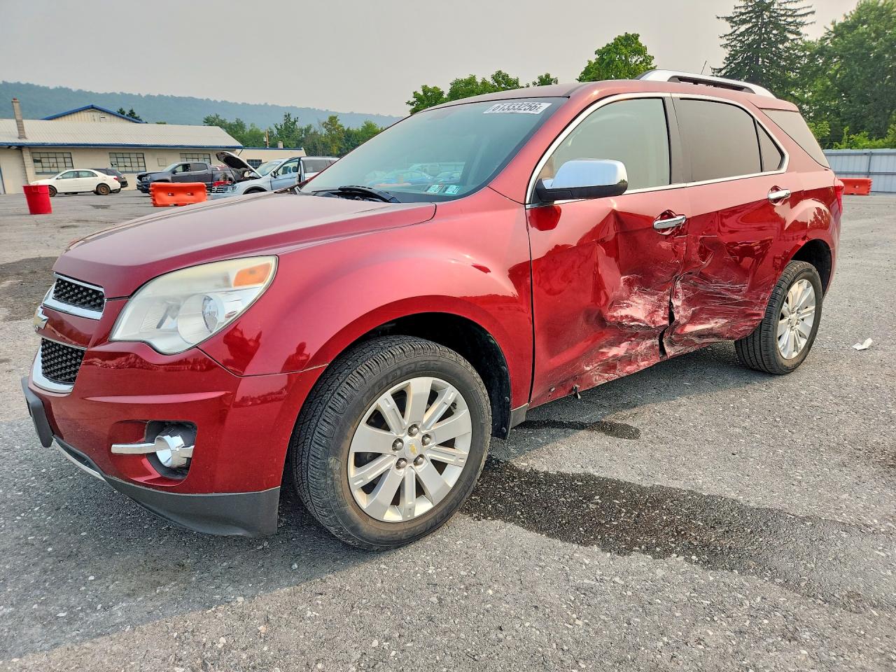2011 Chevrolet Equinox Lt Burgundy vin: 2CNFLNEC0B6282390