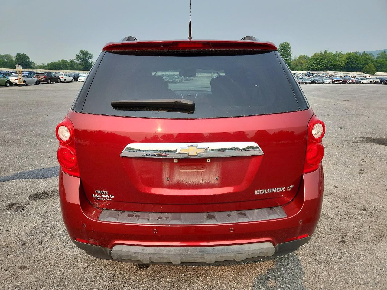 2011 Chevrolet Equinox Lt Burgundy vin: 2CNFLNEC0B6282390