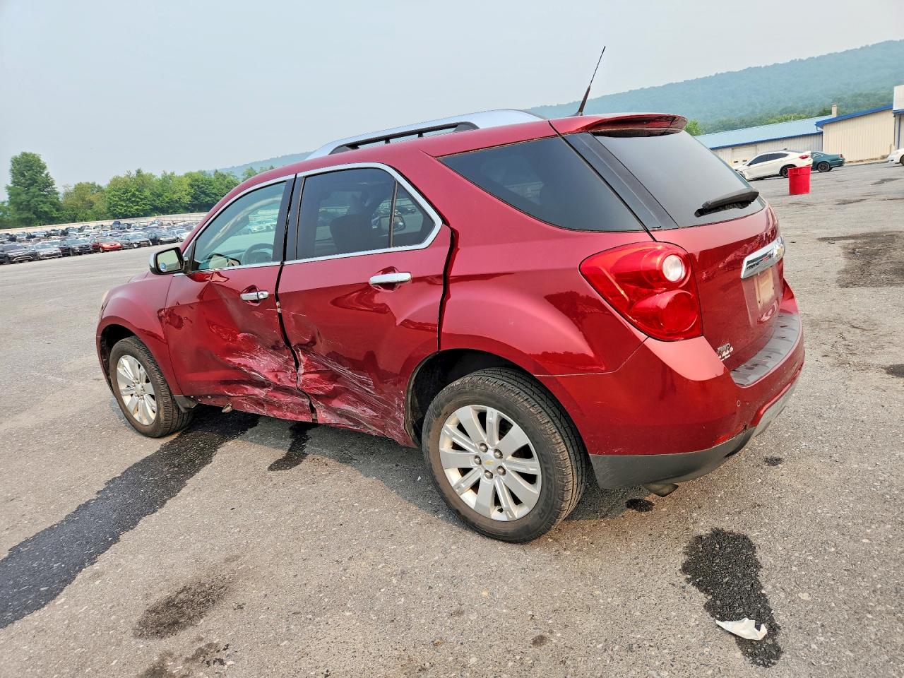 2011 Chevrolet Equinox Lt Burgundy vin: 2CNFLNEC0B6282390