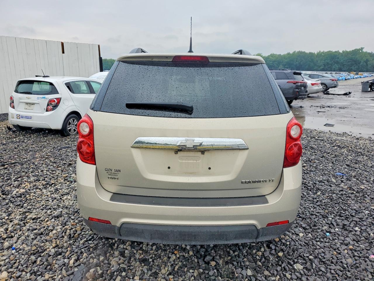 2011 Chevrolet Equinox Lt Золотой vin: 2CNFLNEC0B6341325