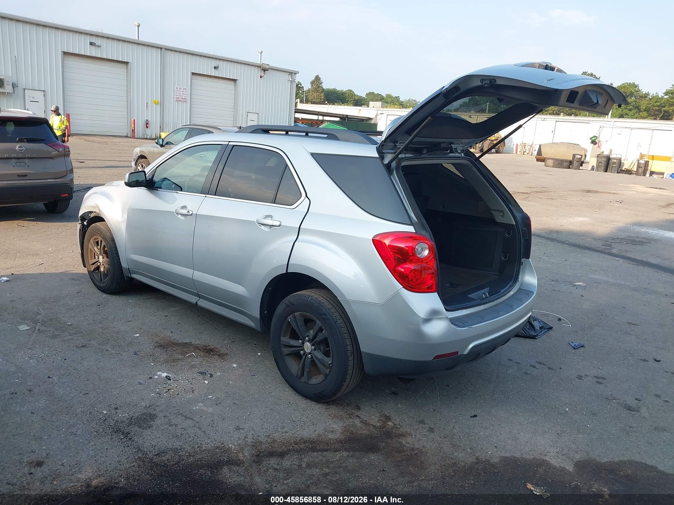 2011 Chevrolet Equinox Lt W/2lt Silver vin: 2CNFLNEC0B6456135