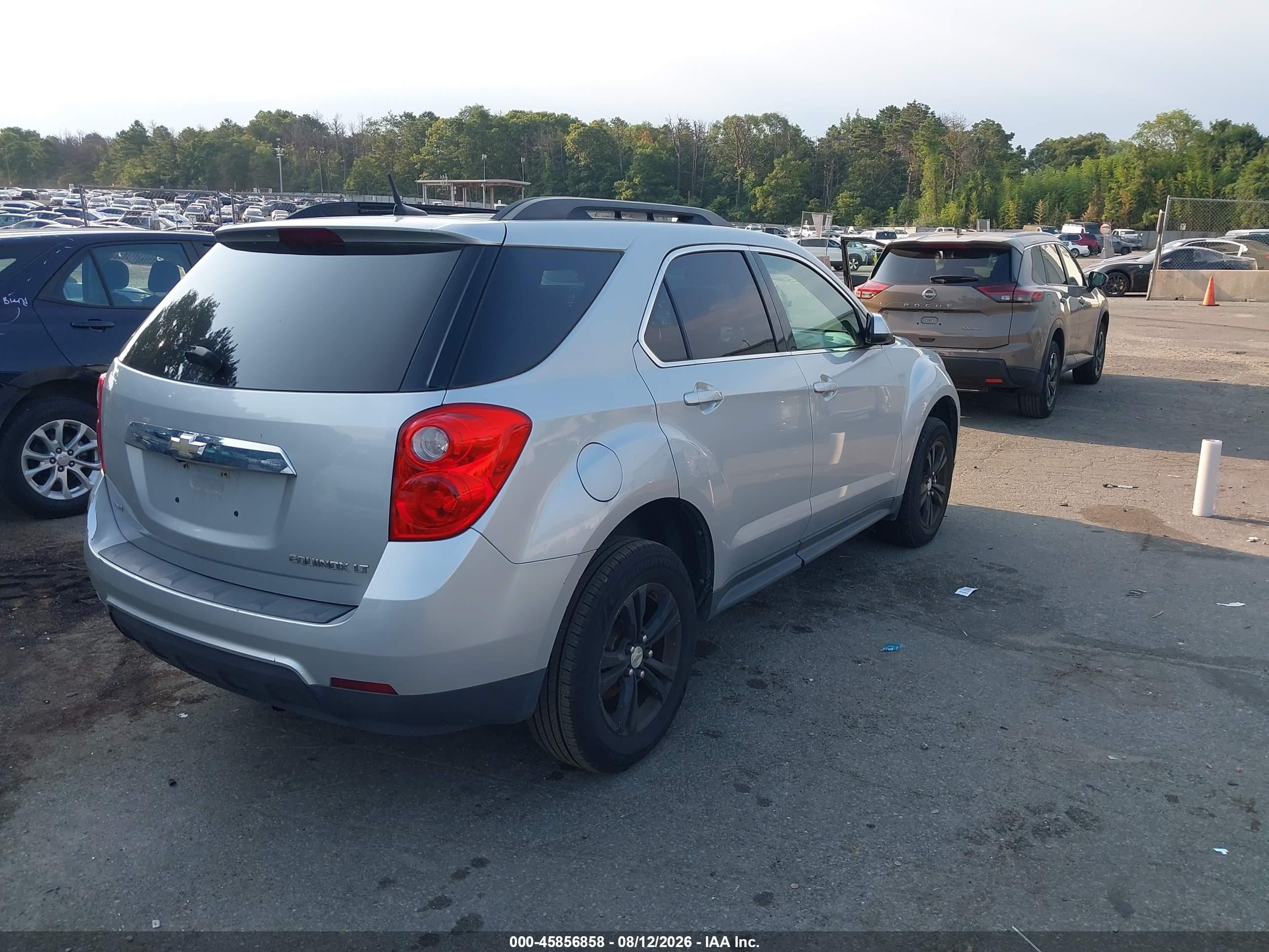 2011 Chevrolet Equinox Lt W/2lt Silver vin: 2CNFLNEC0B6456135