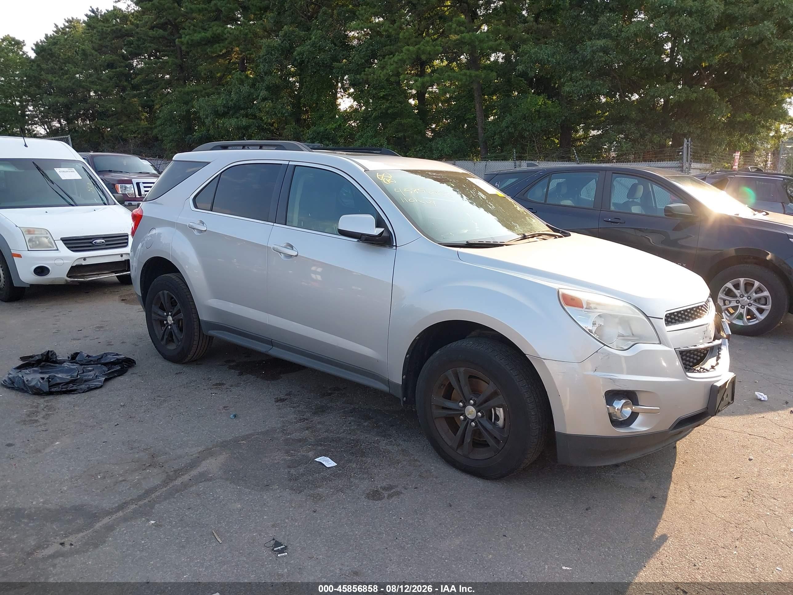 2011 Chevrolet Equinox Lt W/2lt Silver vin: 2CNFLNEC0B6456135
