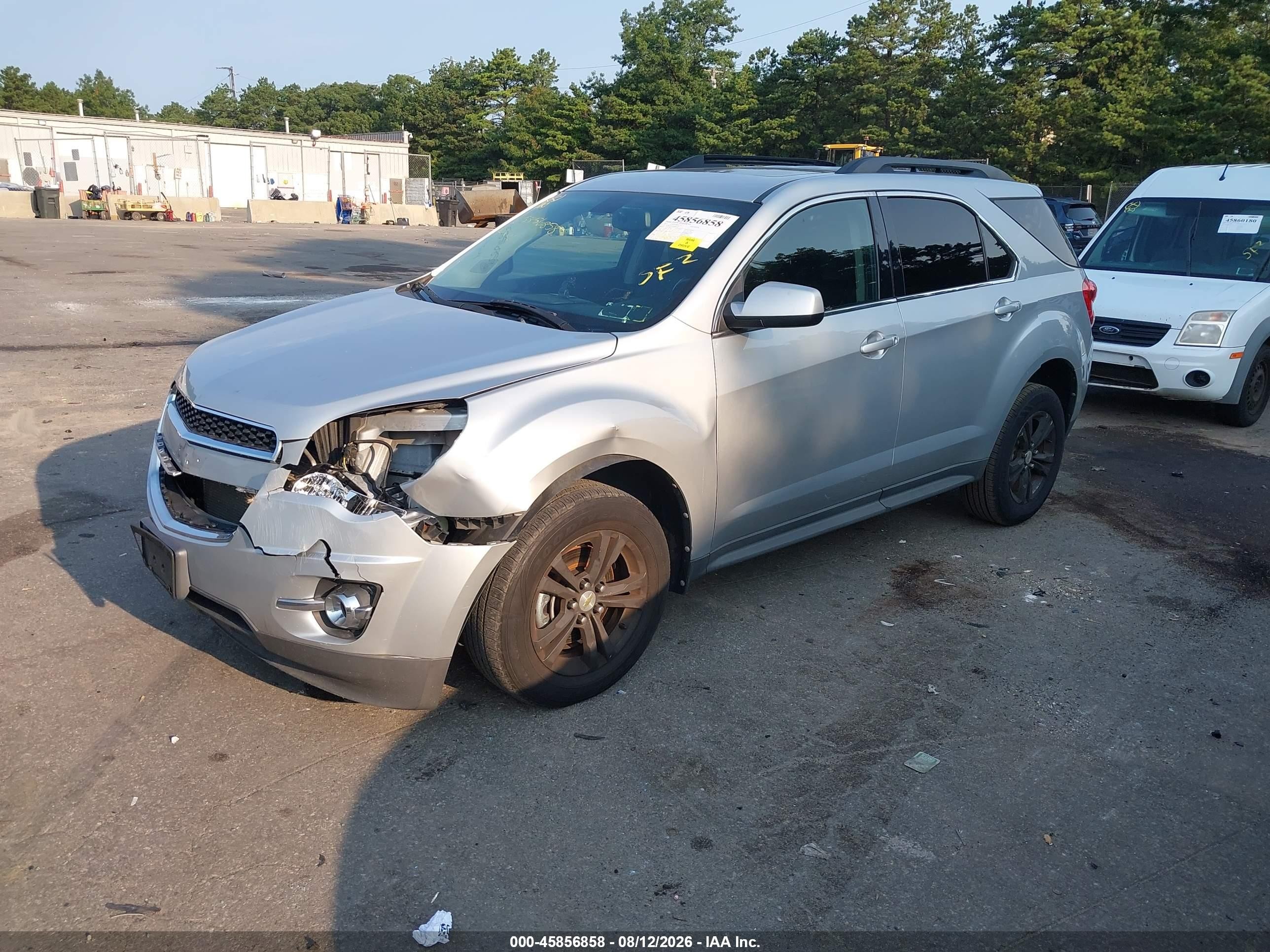 2011 Chevrolet Equinox Lt W/2lt Silver vin: 2CNFLNEC0B6456135