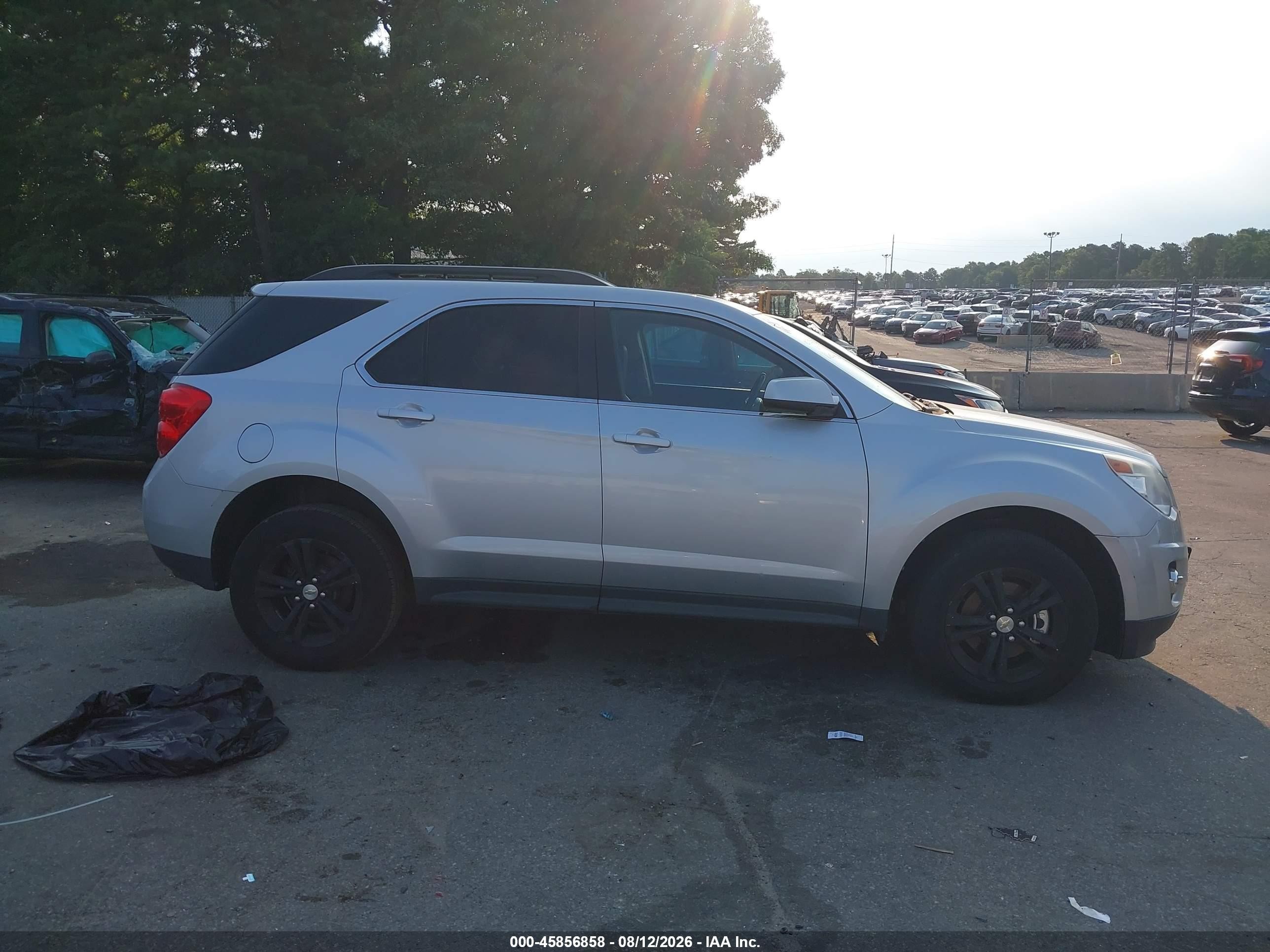 2011 Chevrolet Equinox Lt W/2lt Silver vin: 2CNFLNEC0B6456135