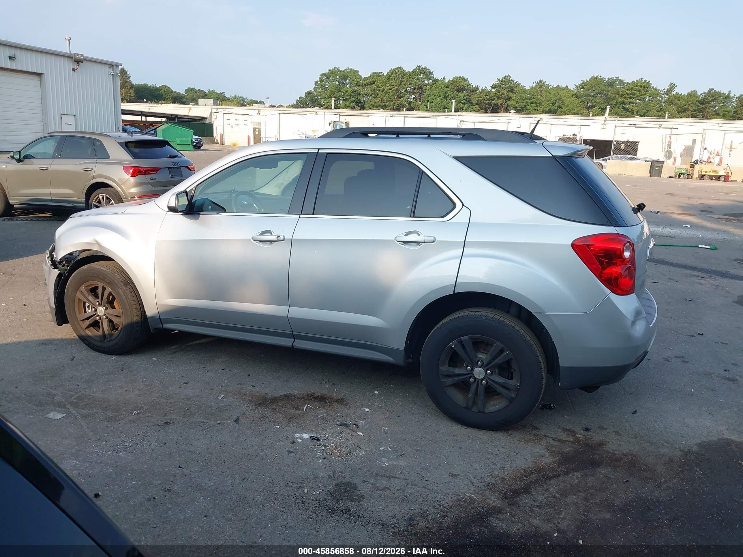 2011 Chevrolet Equinox Lt W/2lt Silver vin: 2CNFLNEC0B6456135