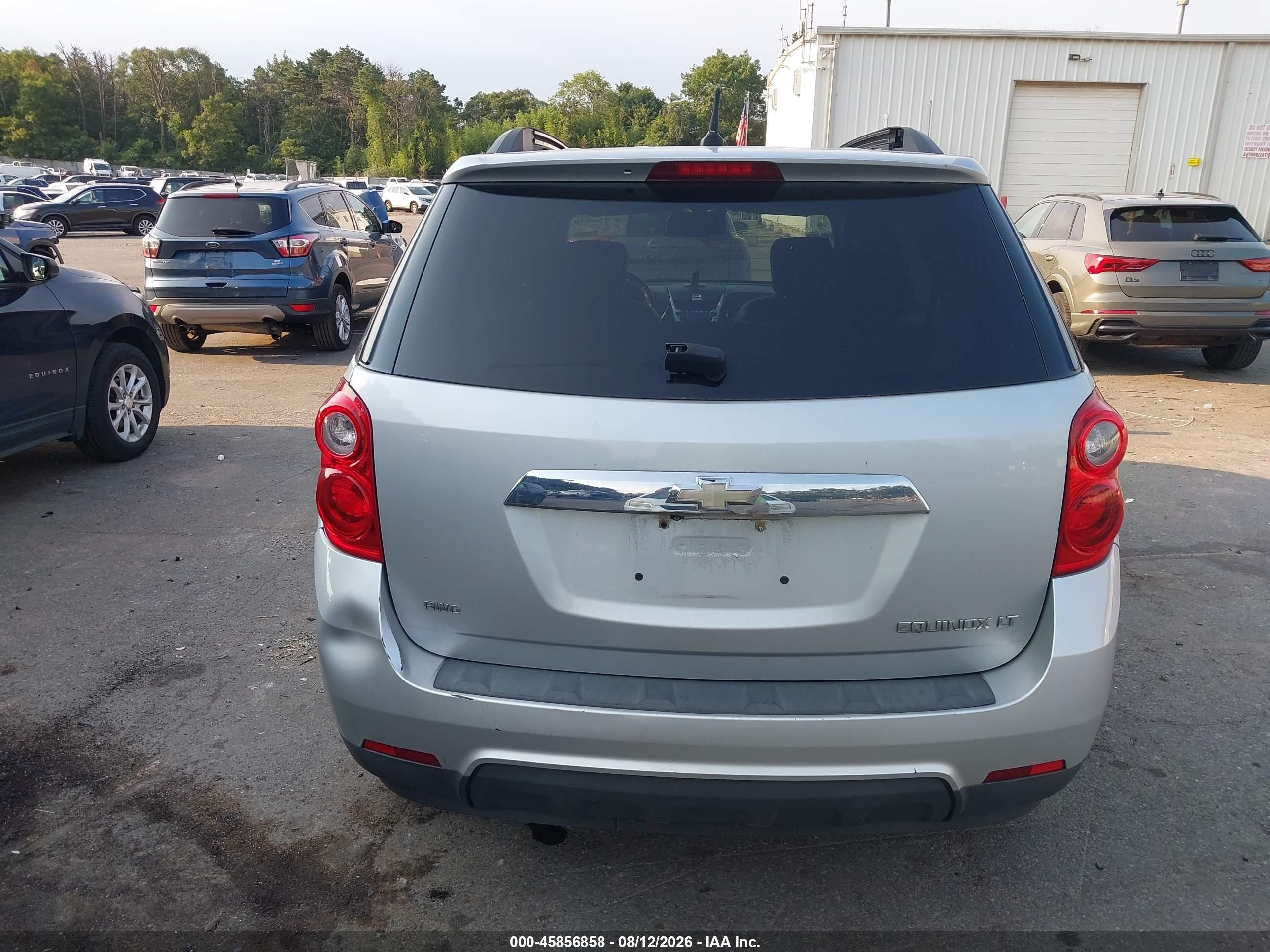 2011 Chevrolet Equinox Lt W/2lt Silver vin: 2CNFLNEC0B6456135