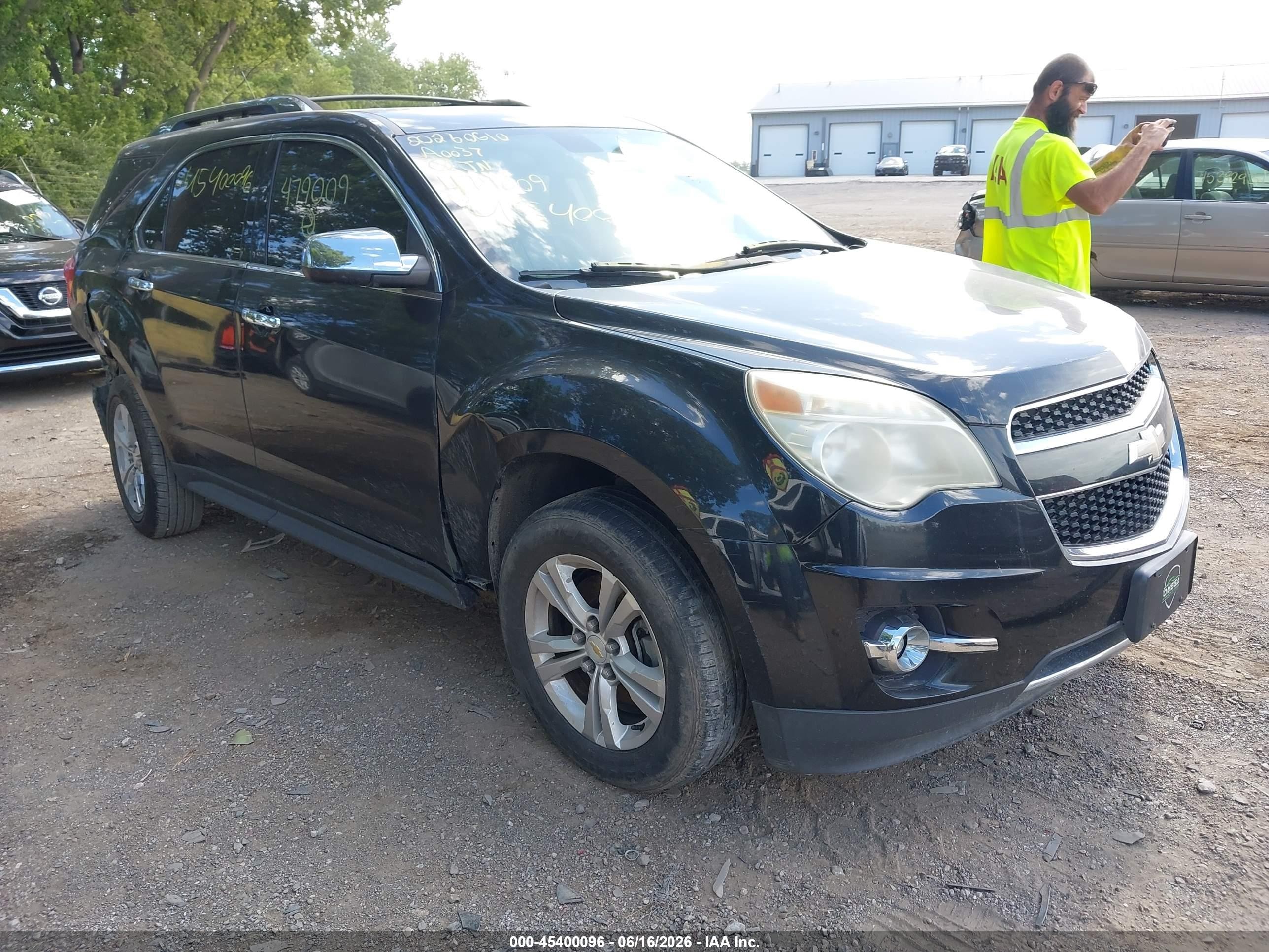2011 Chevrolet Equinox Lt W/2lt Black vin: 2CNFLNEC0B6479009