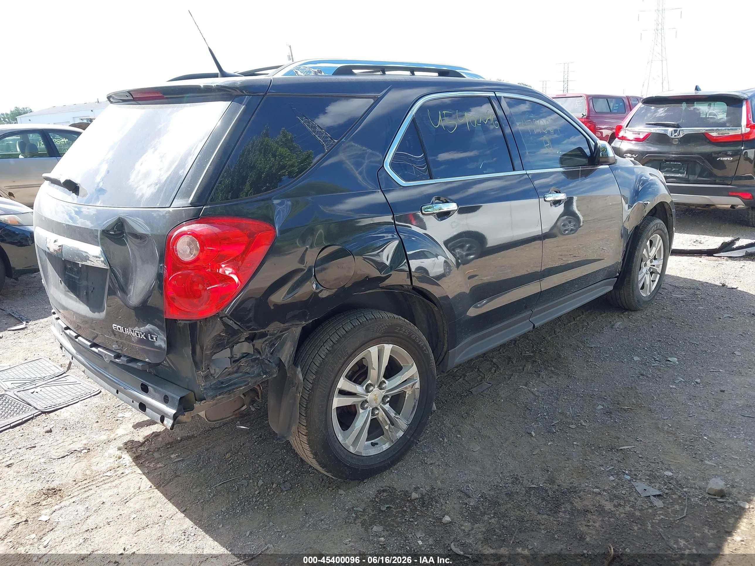 2011 Chevrolet Equinox Lt W/2lt Black vin: 2CNFLNEC0B6479009