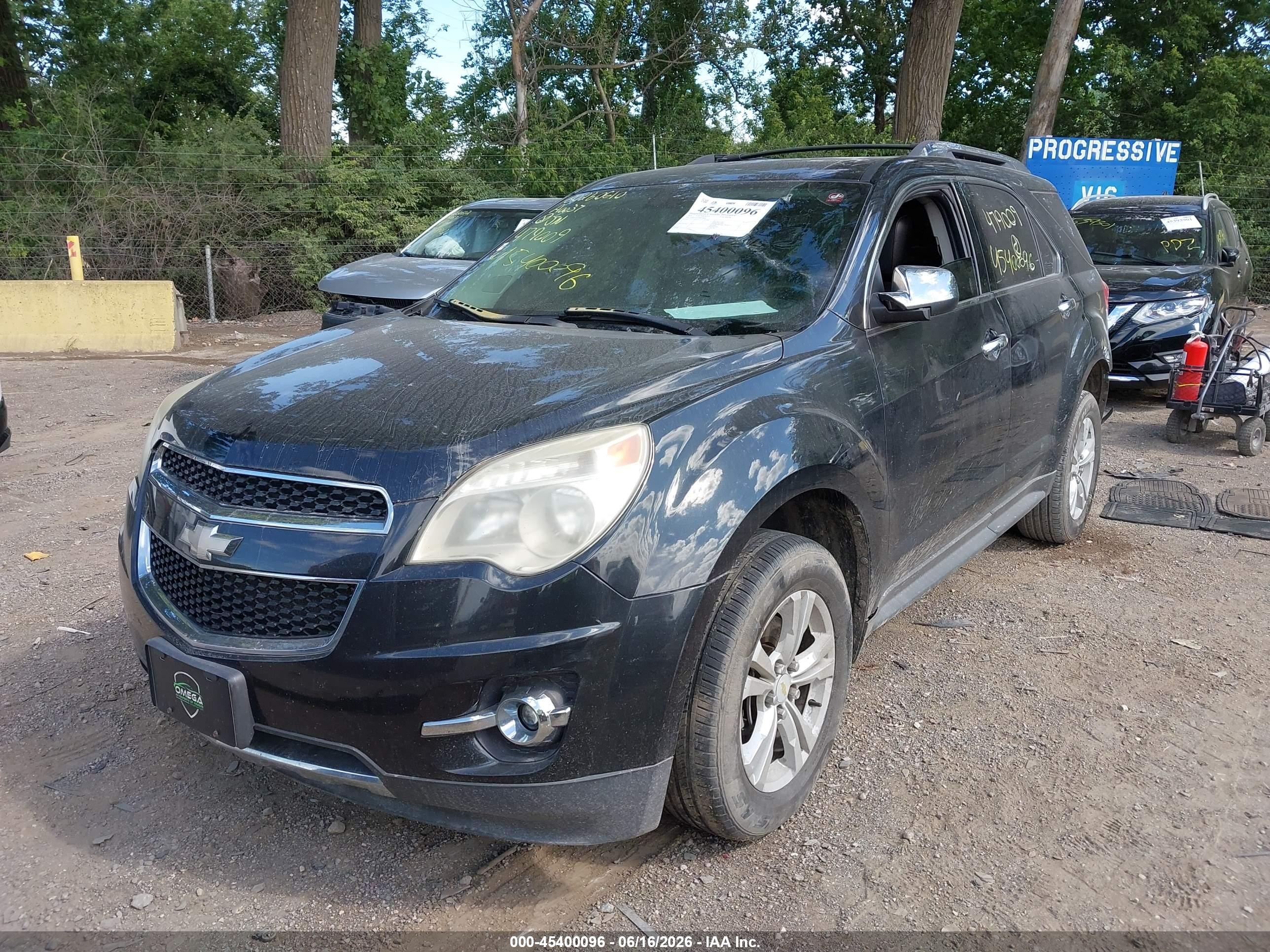2011 Chevrolet Equinox Lt W/2lt Black vin: 2CNFLNEC0B6479009