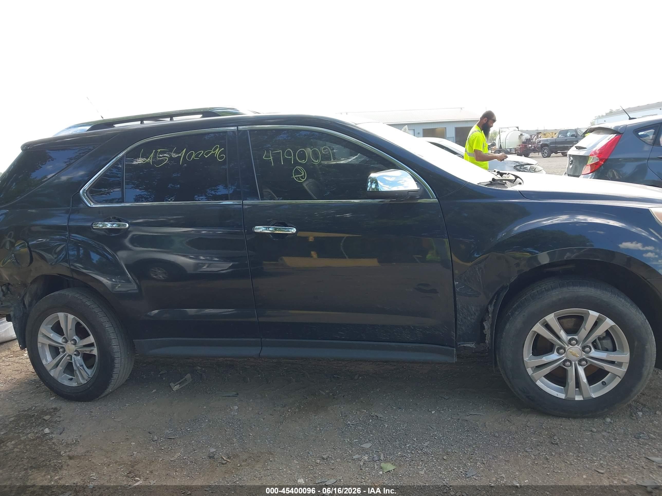 2011 Chevrolet Equinox Lt W/2lt Black vin: 2CNFLNEC0B6479009