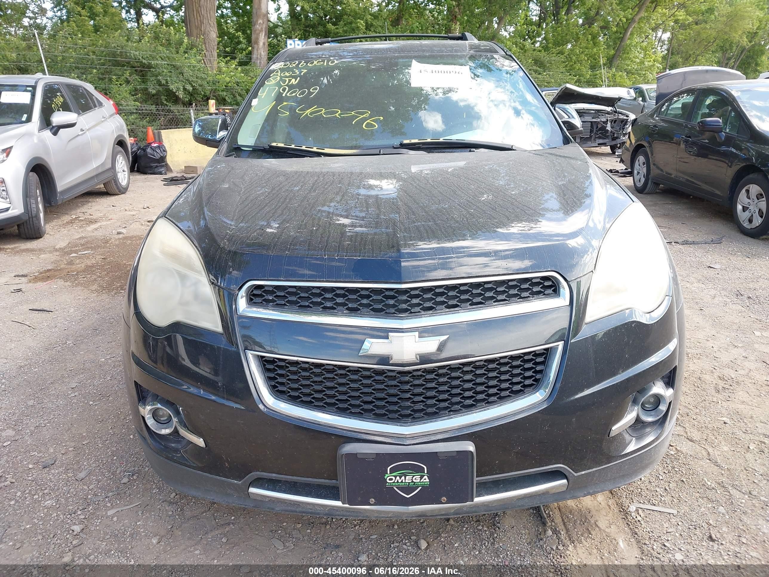 2011 Chevrolet Equinox Lt W/2lt Black vin: 2CNFLNEC0B6479009