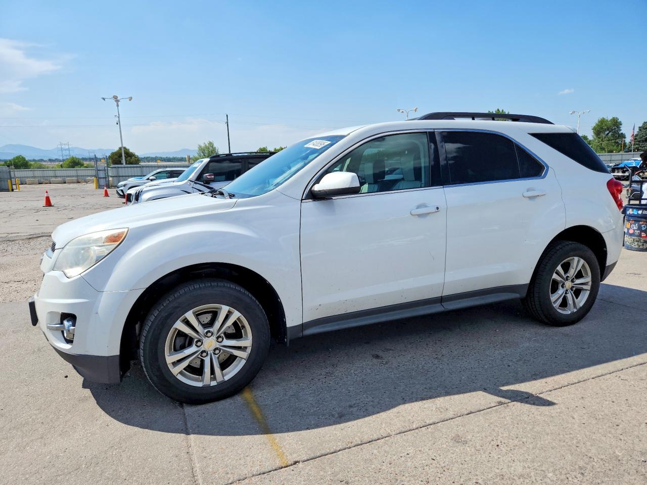 2011 Chevrolet Equinox Lt White vin: 2CNFLNEC2B6332139