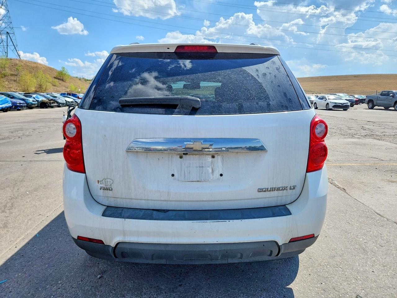 2011 Chevrolet Equinox Lt White vin: 2CNFLNEC2B6332139