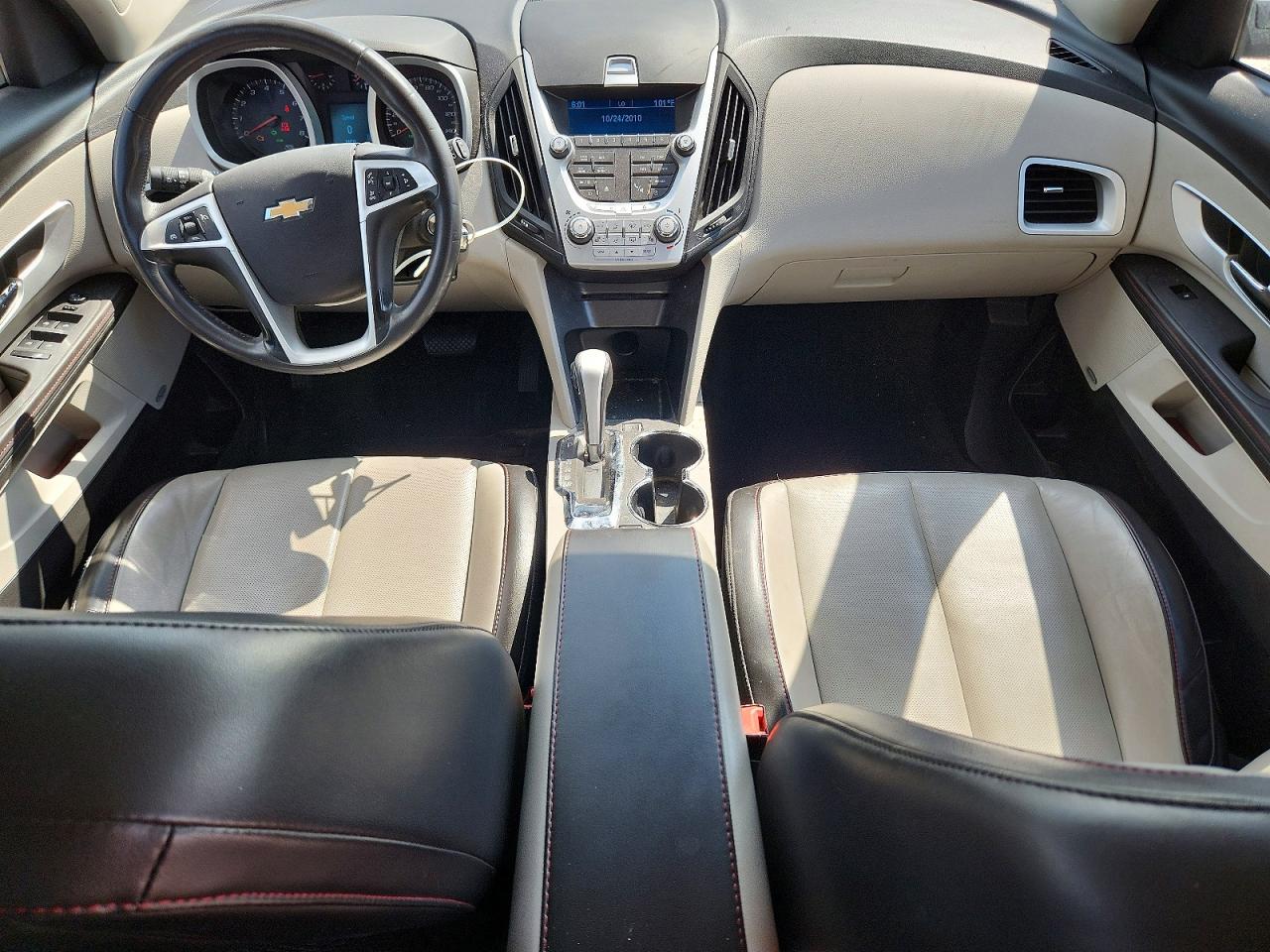 2011 Chevrolet Equinox Lt White vin: 2CNFLNEC2B6332139