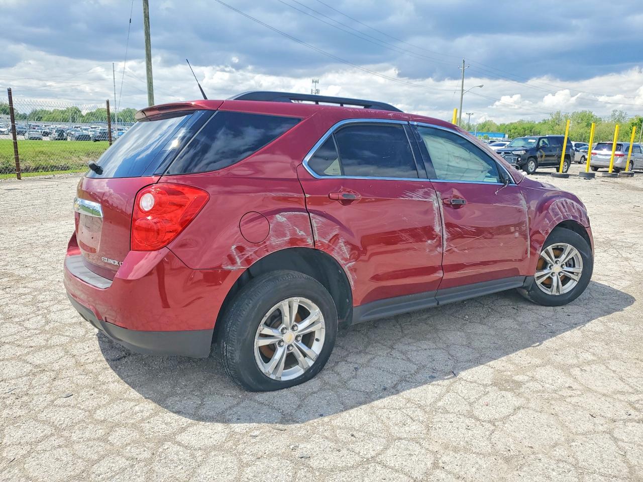 2011 Chevrolet Equinox Lt Maroon vin: 2CNFLNEC2B6337552
