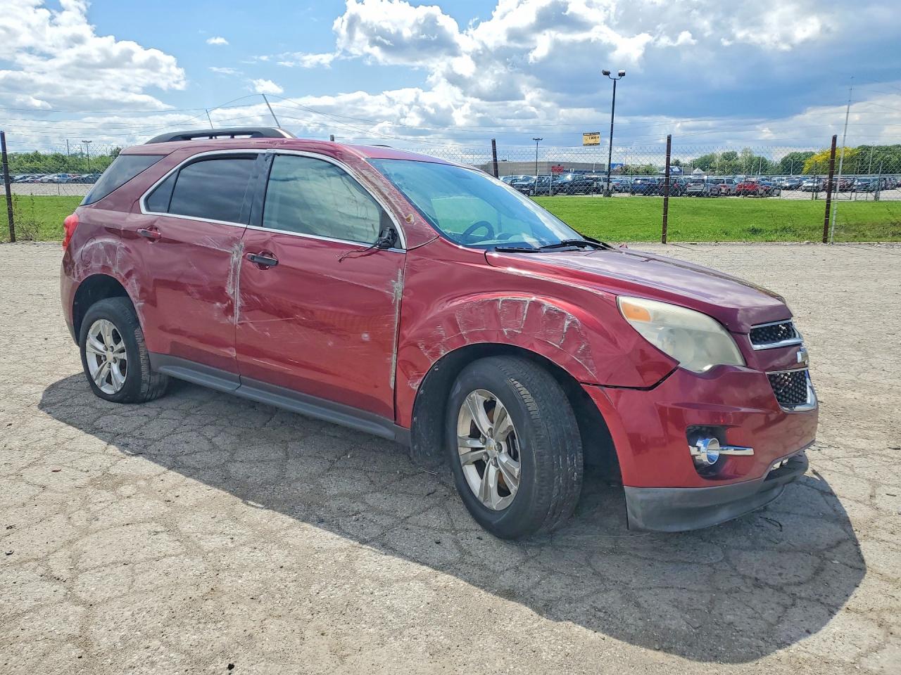 2011 Chevrolet Equinox Lt Maroon vin: 2CNFLNEC2B6337552