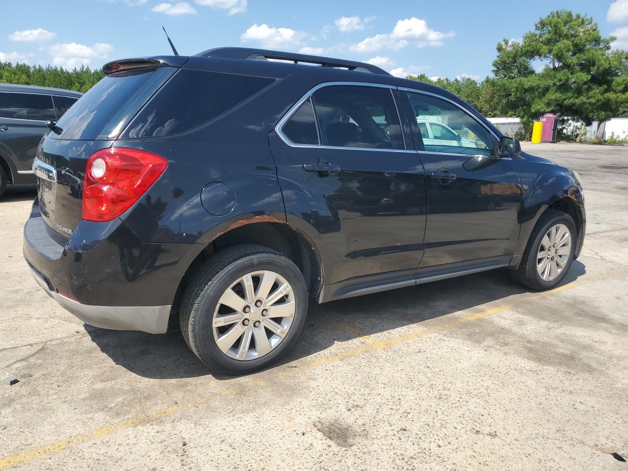 2011 Chevrolet Equinox Lt Charcoal vin: 2CNFLNEC2B6361933 Damage: Right Qtr Panel, Rust, > 12 Inches