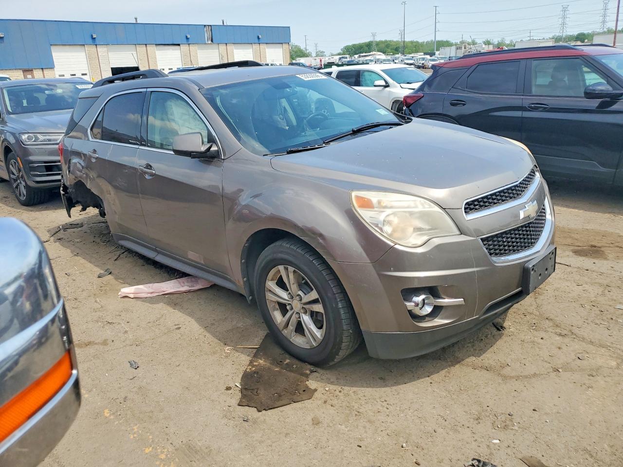 2011 Chevrolet Equinox Lt Gray vin: 2CNFLNEC2B6375332