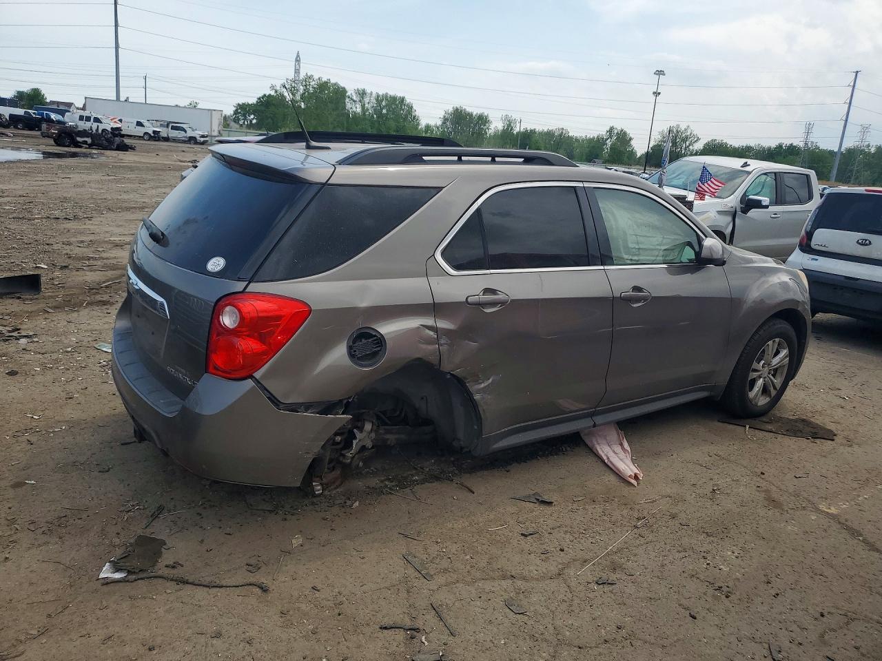 2011 Chevrolet Equinox Lt Gray vin: 2CNFLNEC2B6375332