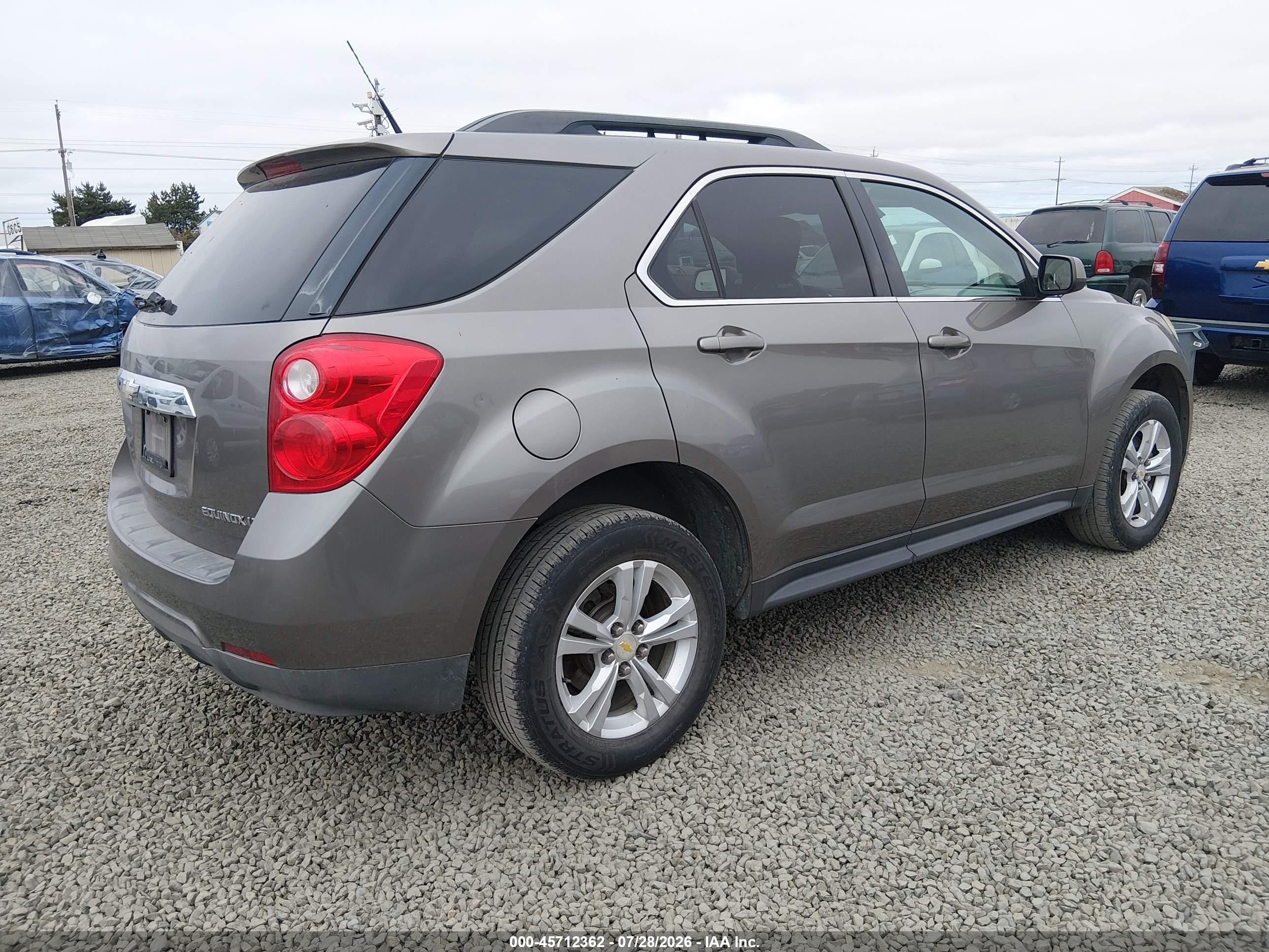 2011 Chevrolet Equinox Lt W/2lt Brown vin: 2CNFLNEC3B6398988