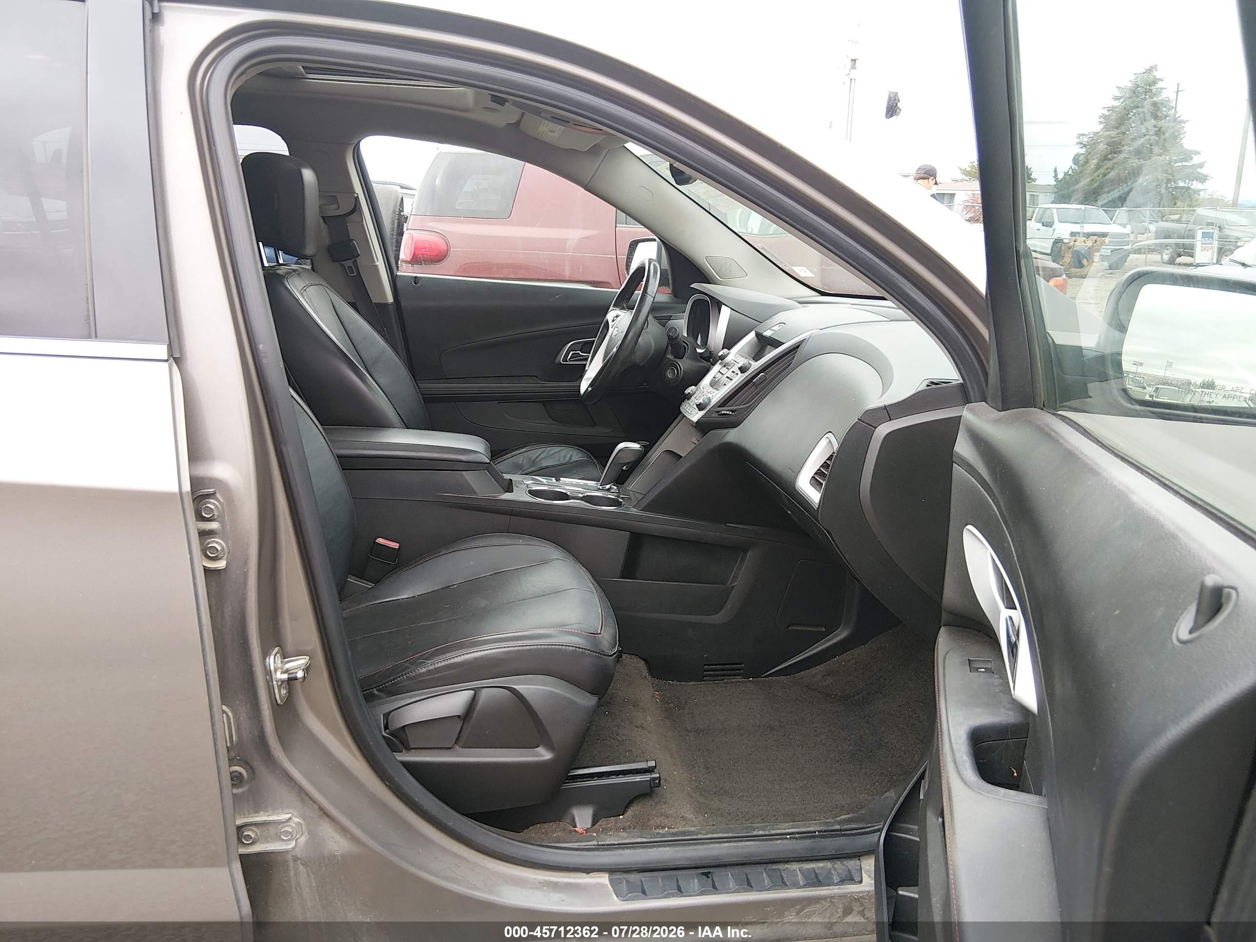 2011 Chevrolet Equinox Lt W/2lt Brown vin: 2CNFLNEC3B6398988