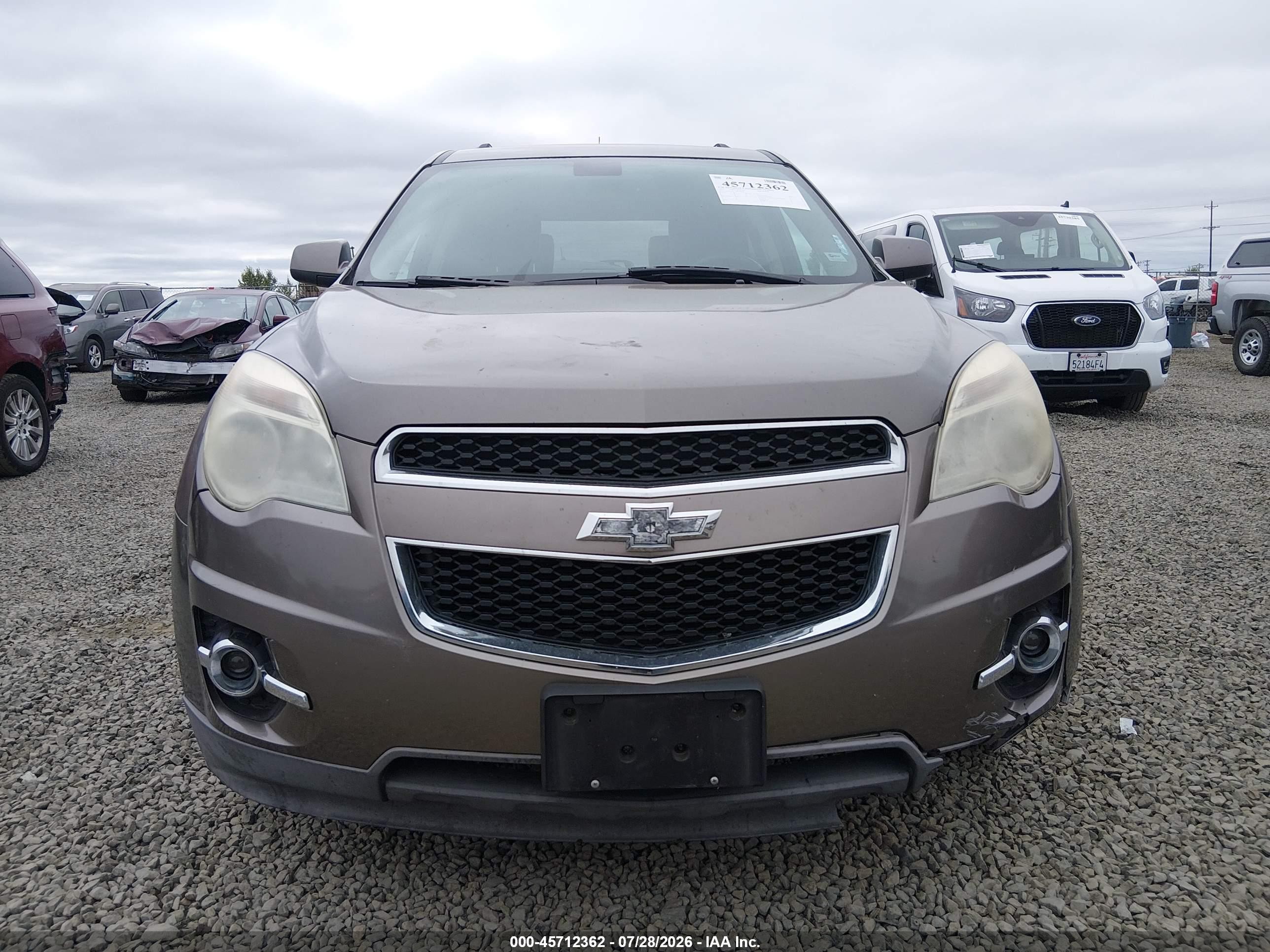 2011 Chevrolet Equinox Lt W/2lt Brown vin: 2CNFLNEC3B6398988