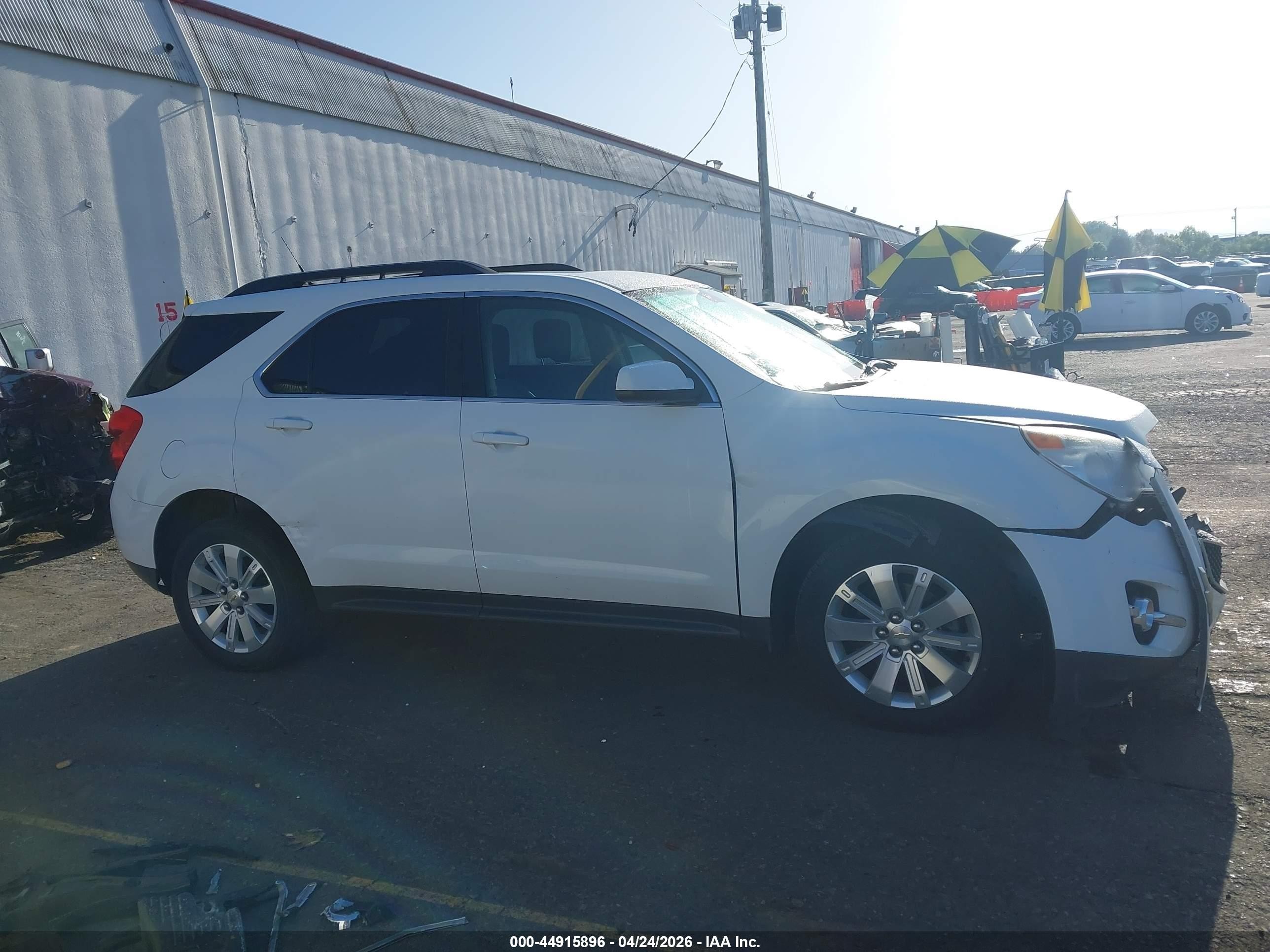 2011 Chevrolet Equinox 2lt White vin: 2CNFLNEC3B6451804