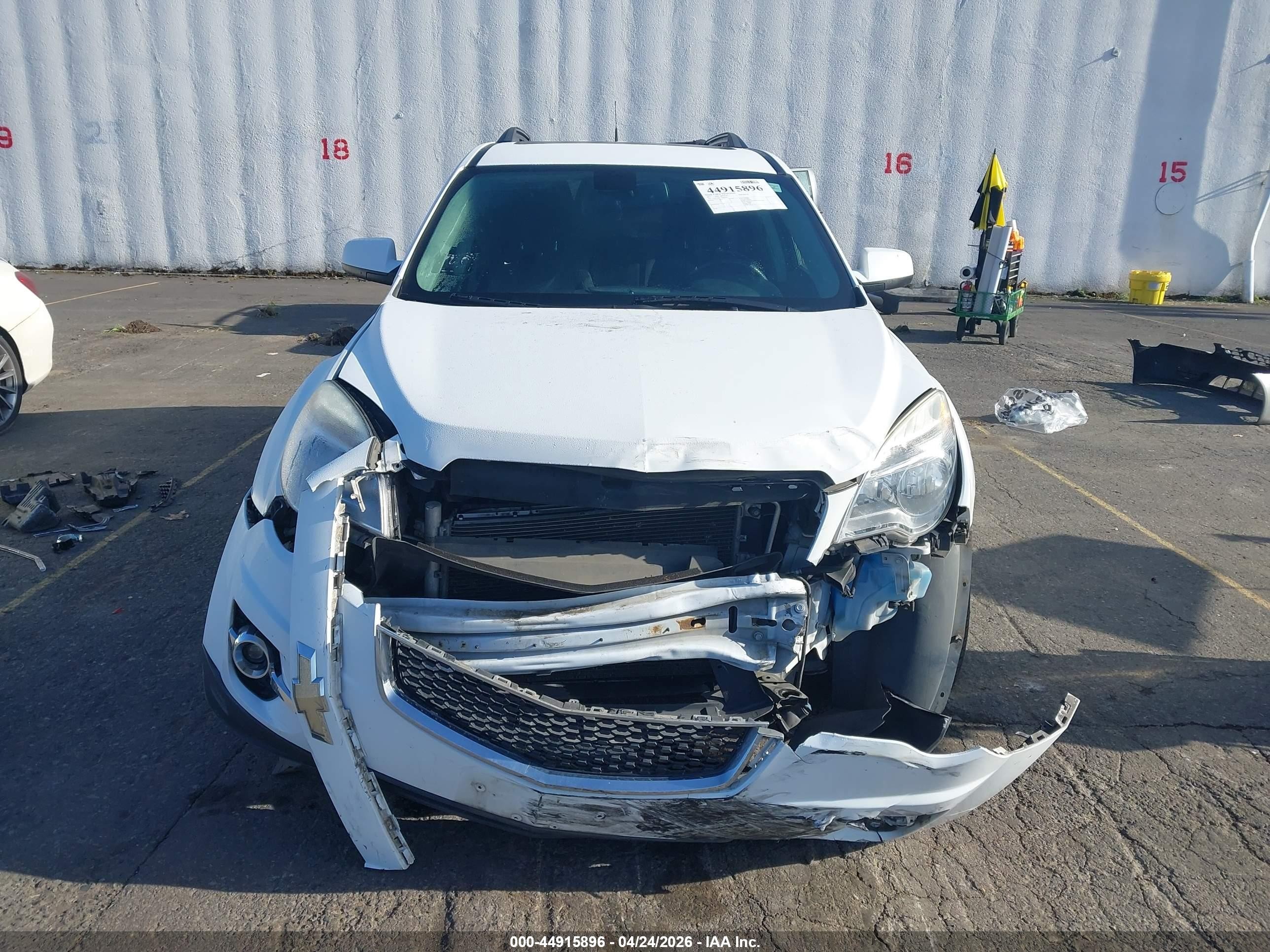 2011 Chevrolet Equinox 2lt White vin: 2CNFLNEC3B6451804