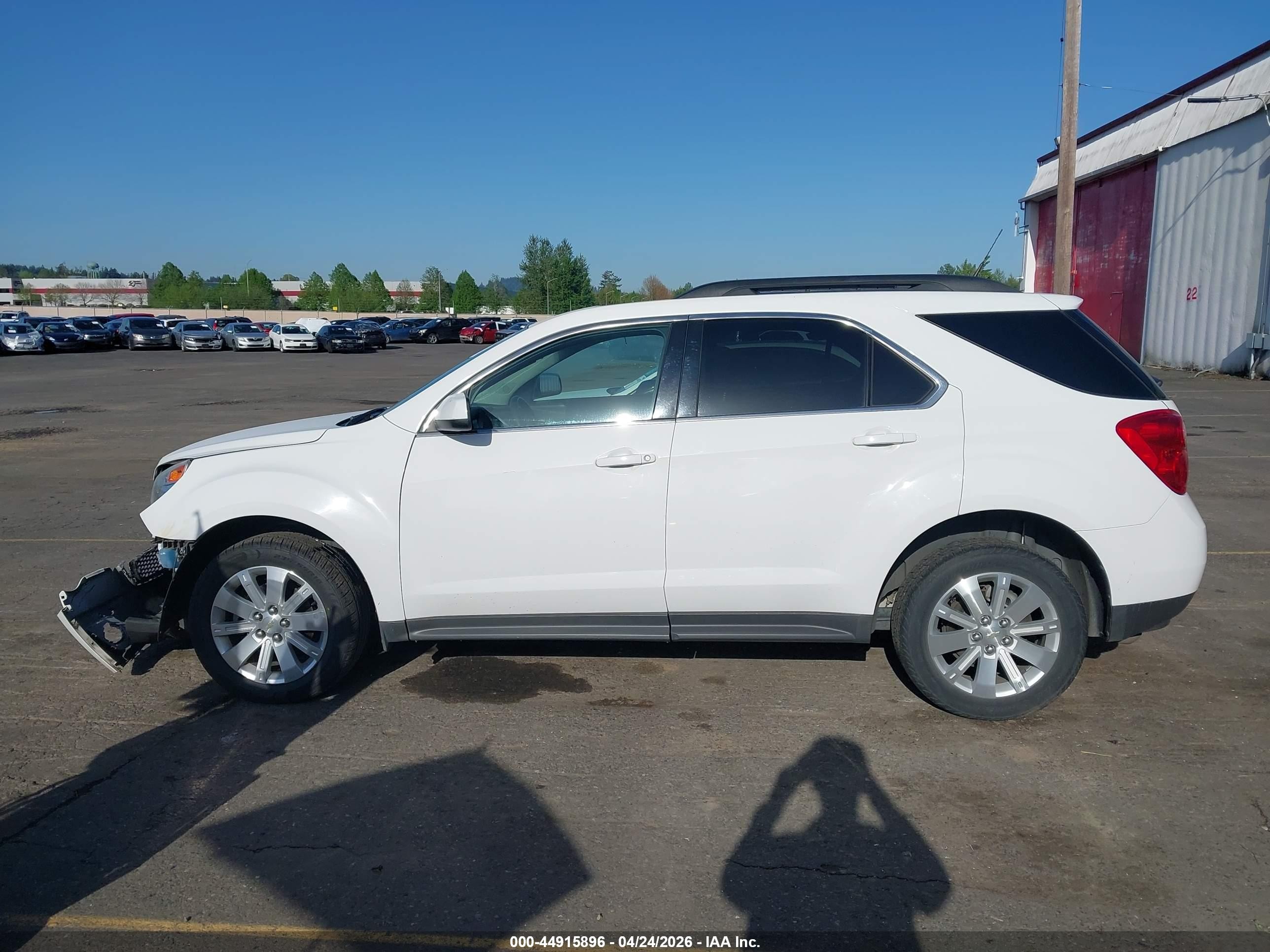 2011 Chevrolet Equinox 2lt White vin: 2CNFLNEC3B6451804