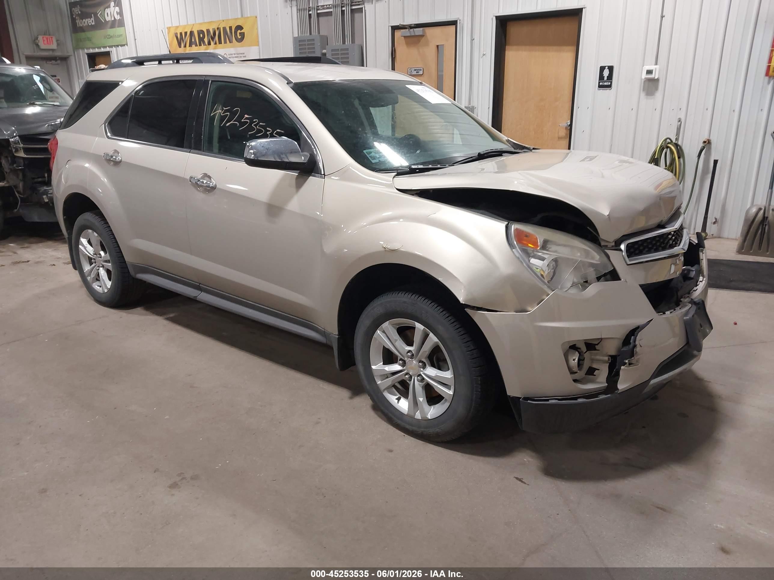 2011 Chevrolet Equinox 2lt Gold vin: 2CNFLNEC5B6441811