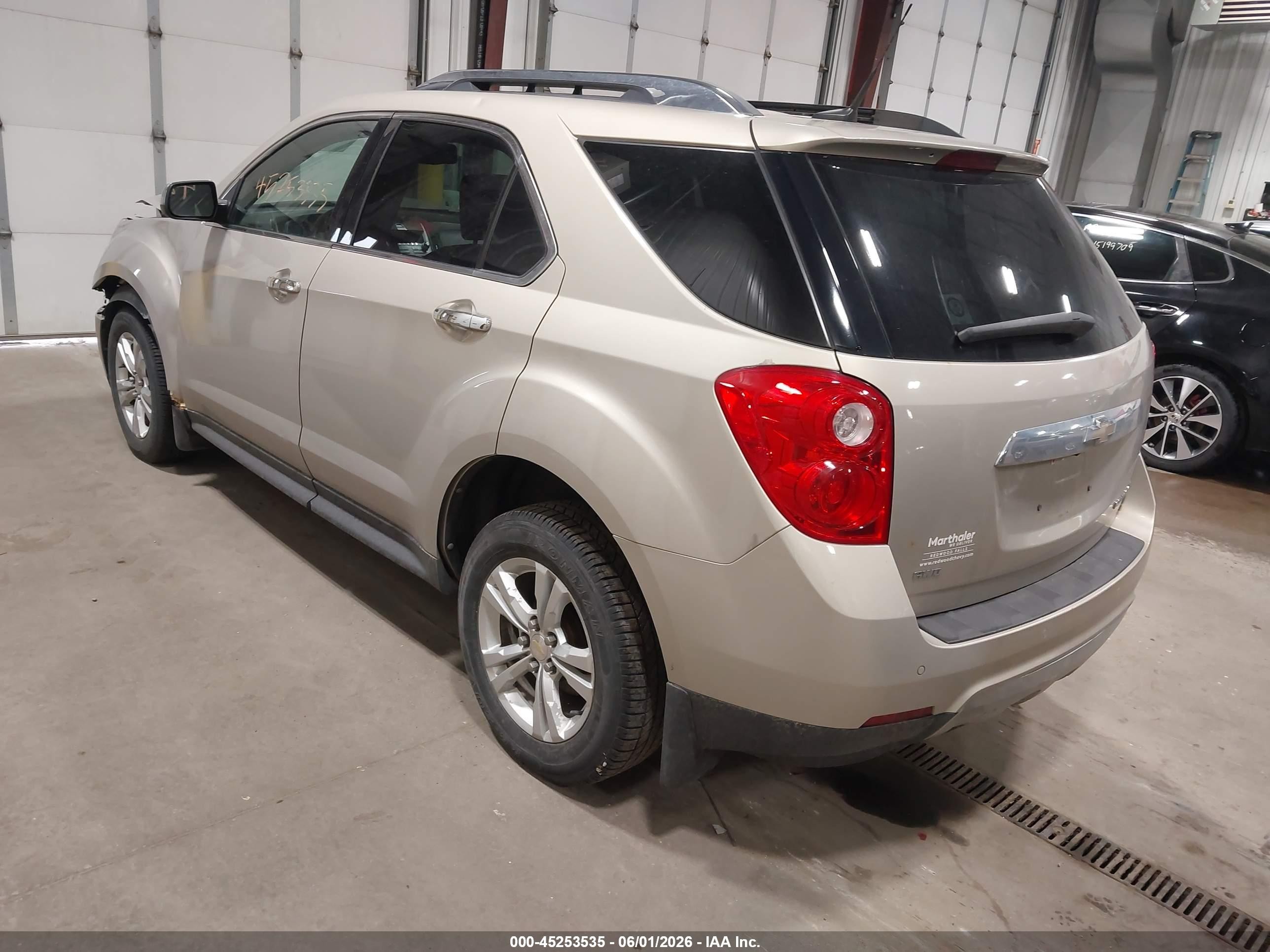 2011 Chevrolet Equinox 2lt Gold vin: 2CNFLNEC5B6441811