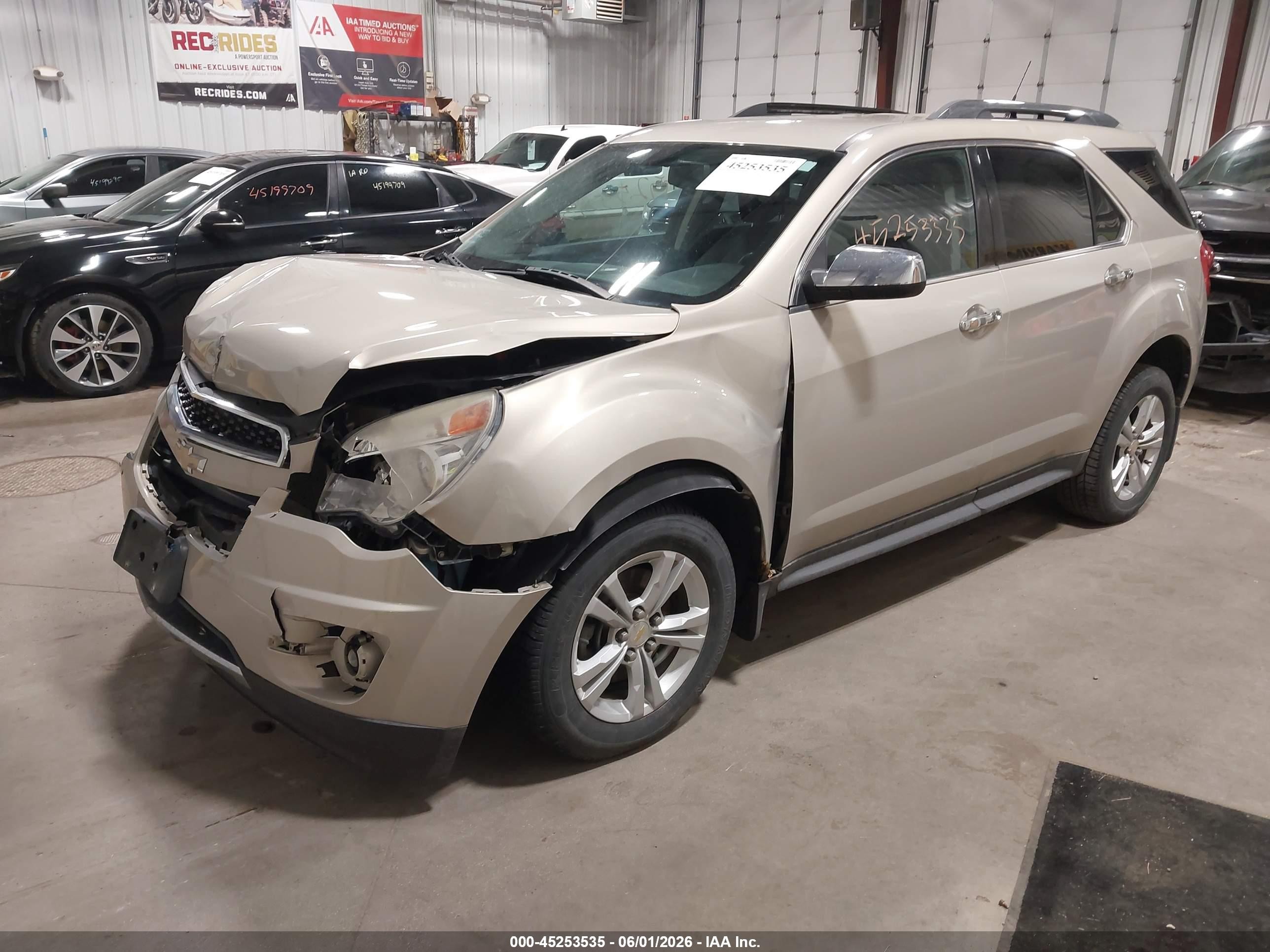 2011 Chevrolet Equinox 2lt Gold vin: 2CNFLNEC5B6441811