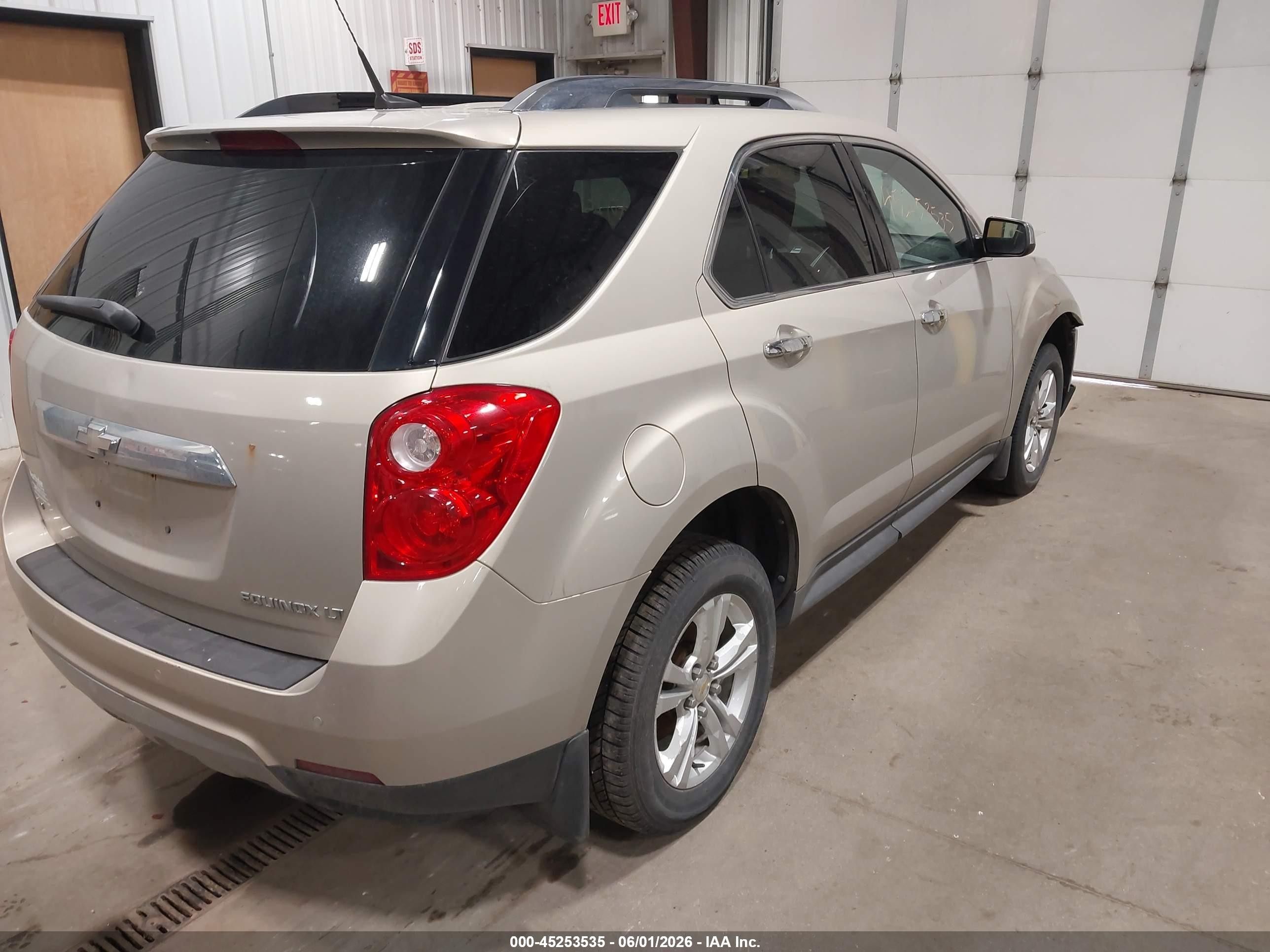 2011 Chevrolet Equinox 2lt Gold vin: 2CNFLNEC5B6441811