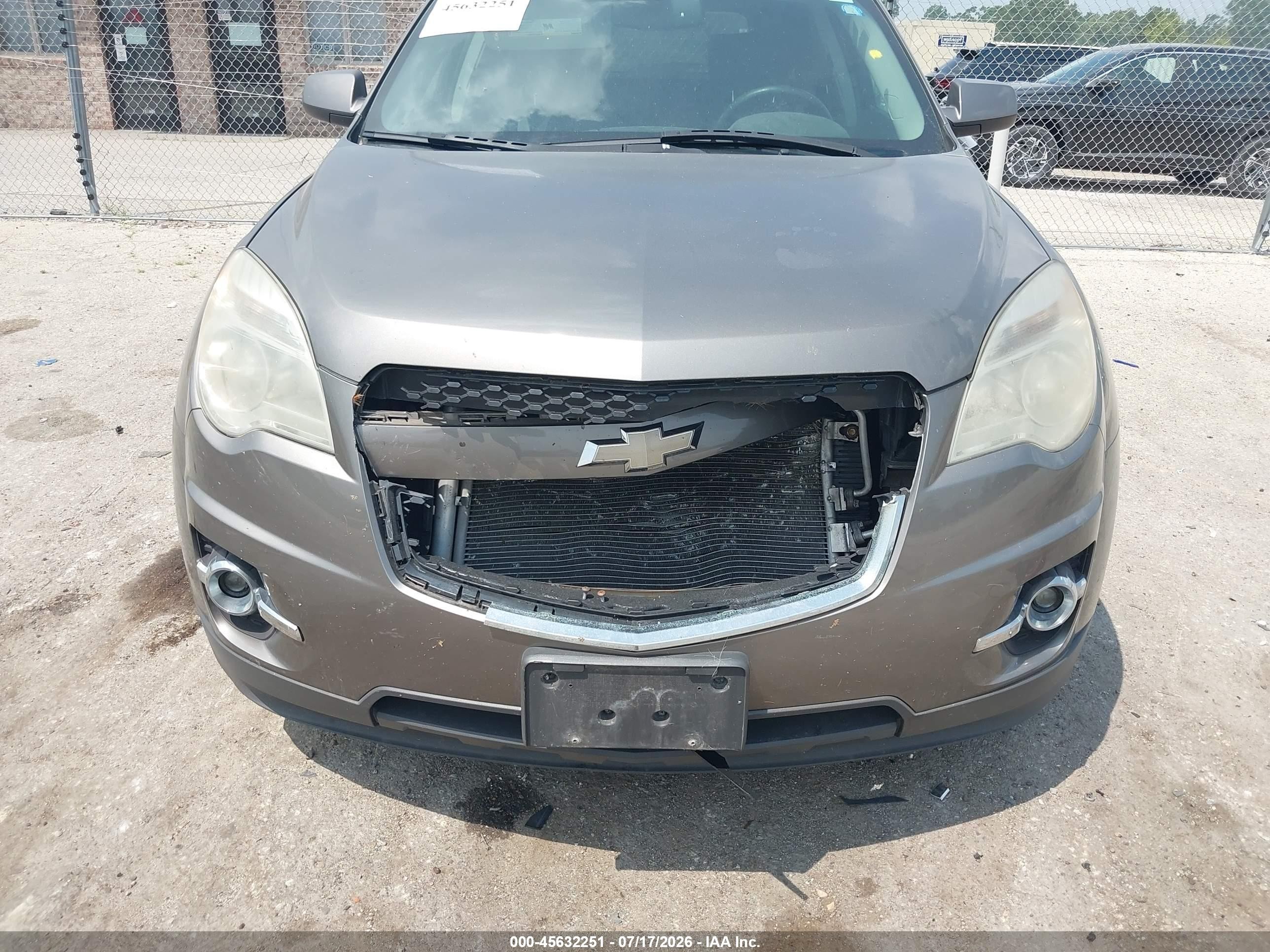 2011 Chevrolet Equinox Lt W/2lt Brown vin: 2CNFLNEC5B6477224