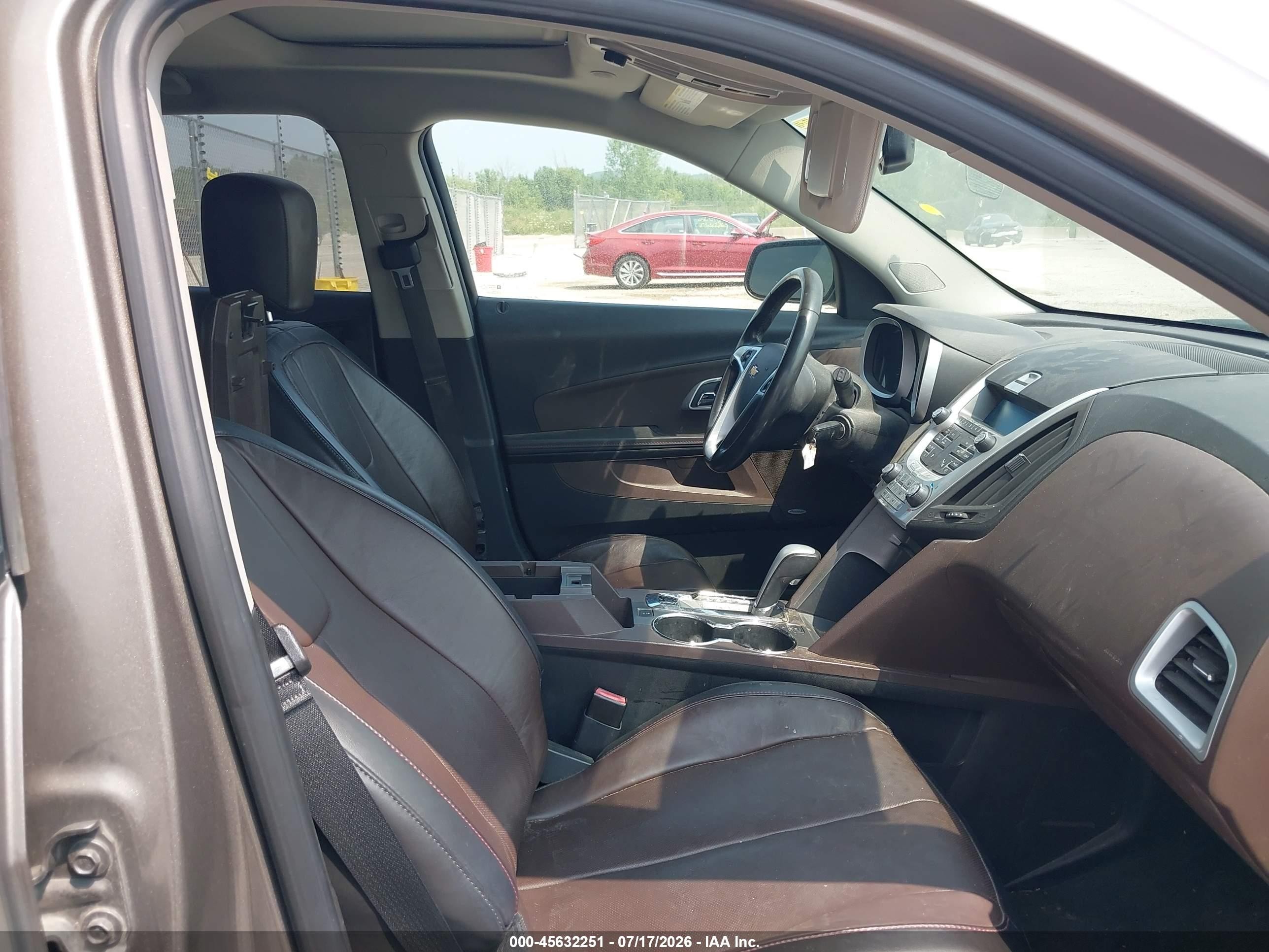 2011 Chevrolet Equinox Lt W/2lt Brown vin: 2CNFLNEC5B6477224