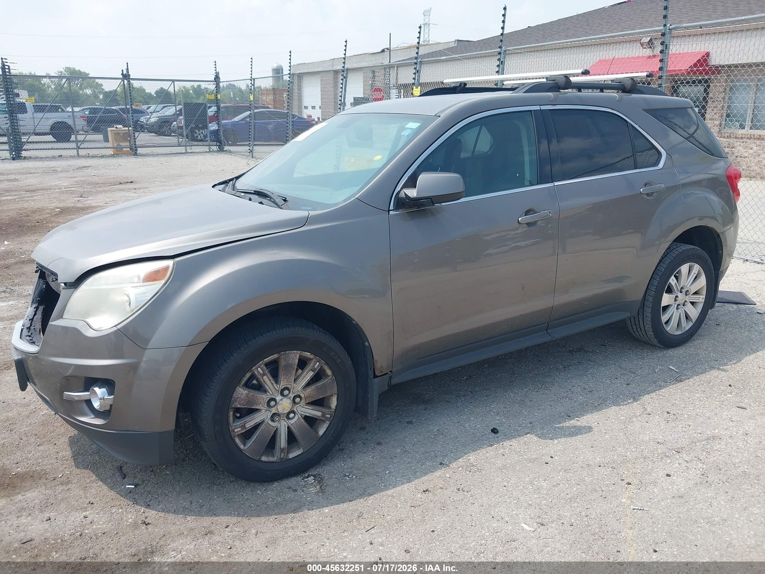 2011 Chevrolet Equinox Lt W/2lt Brown vin: 2CNFLNEC5B6477224