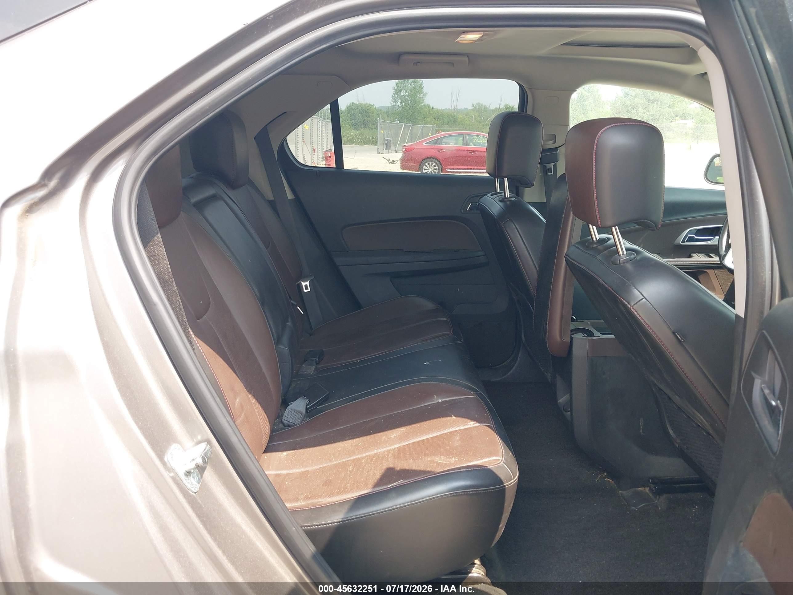 2011 Chevrolet Equinox Lt W/2lt Brown vin: 2CNFLNEC5B6477224