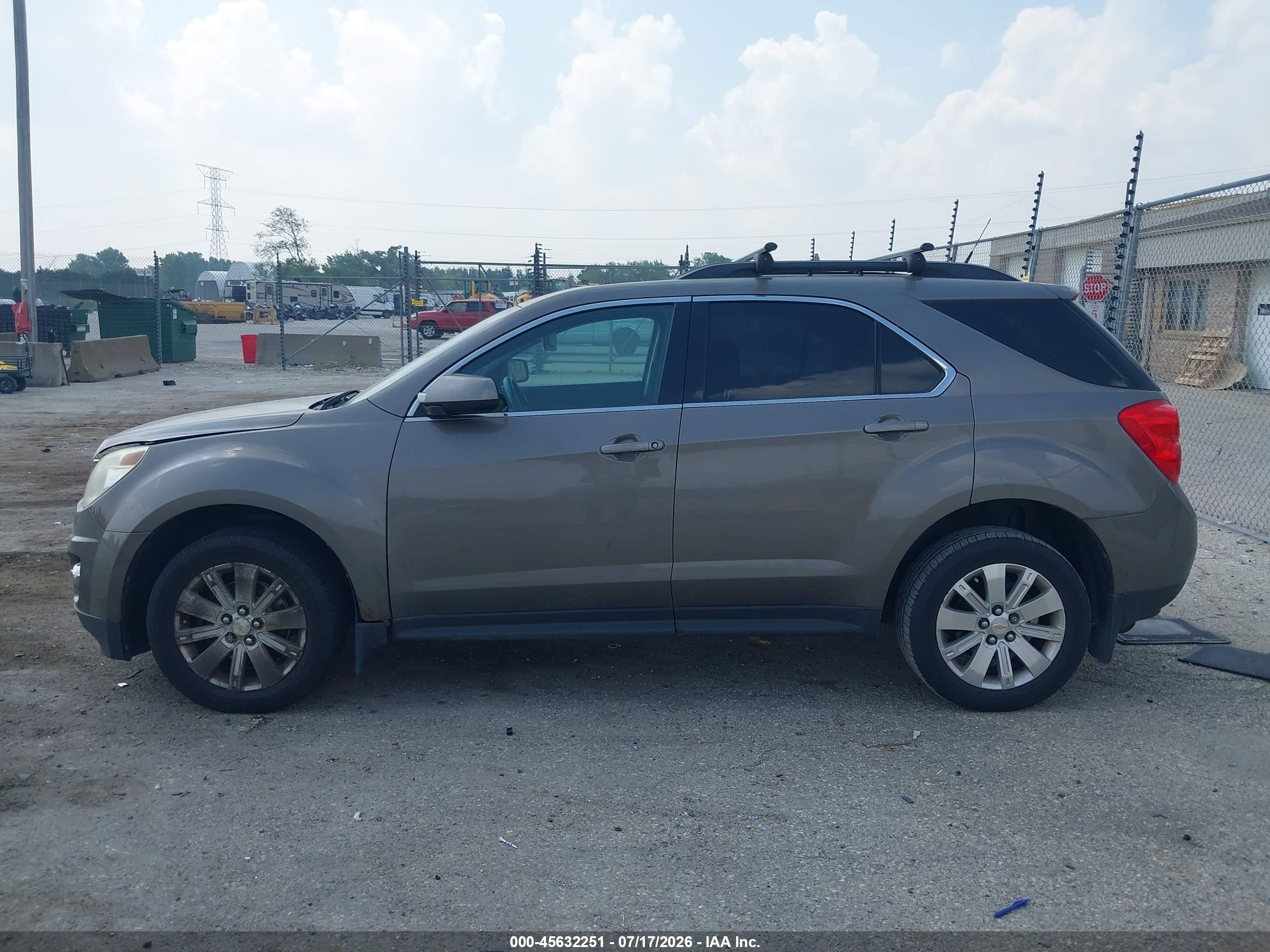 2011 Chevrolet Equinox Lt W/2lt Brown vin: 2CNFLNEC5B6477224